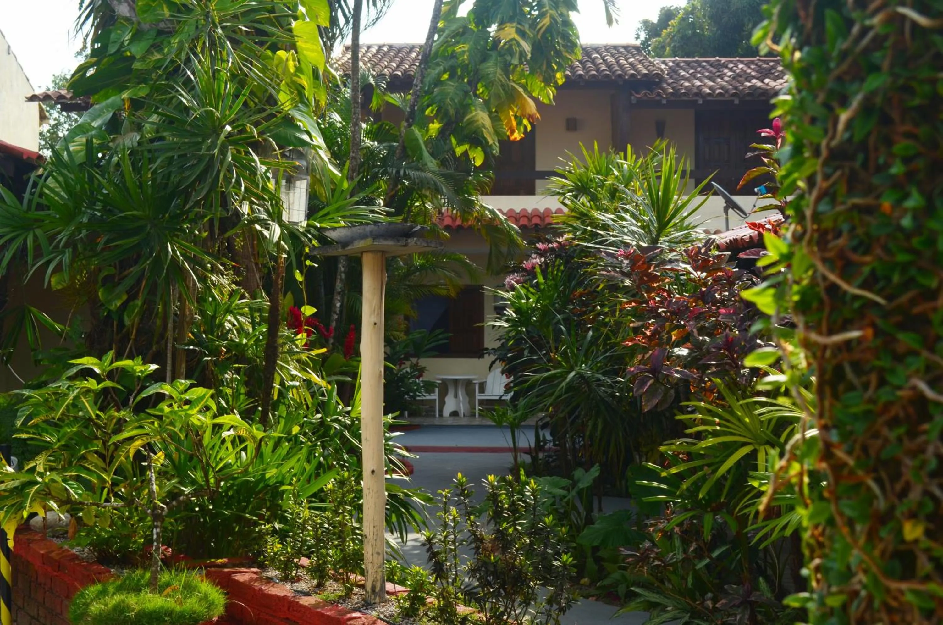 Inner courtyard view in Pousada Fragata - Arraial D Ajuda - Melhor Localização e Atendimento