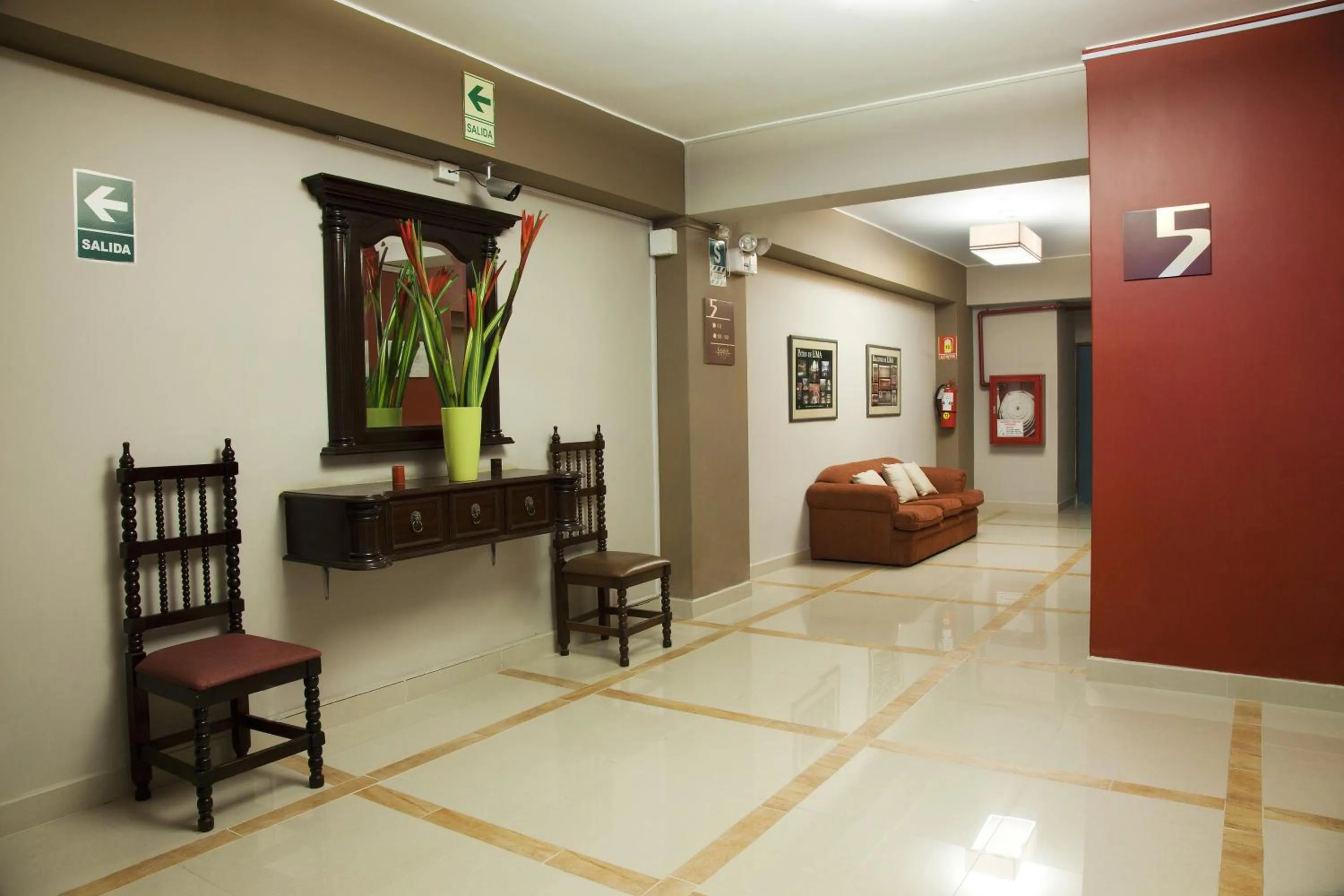 Decorative detail in Kamana Hotel