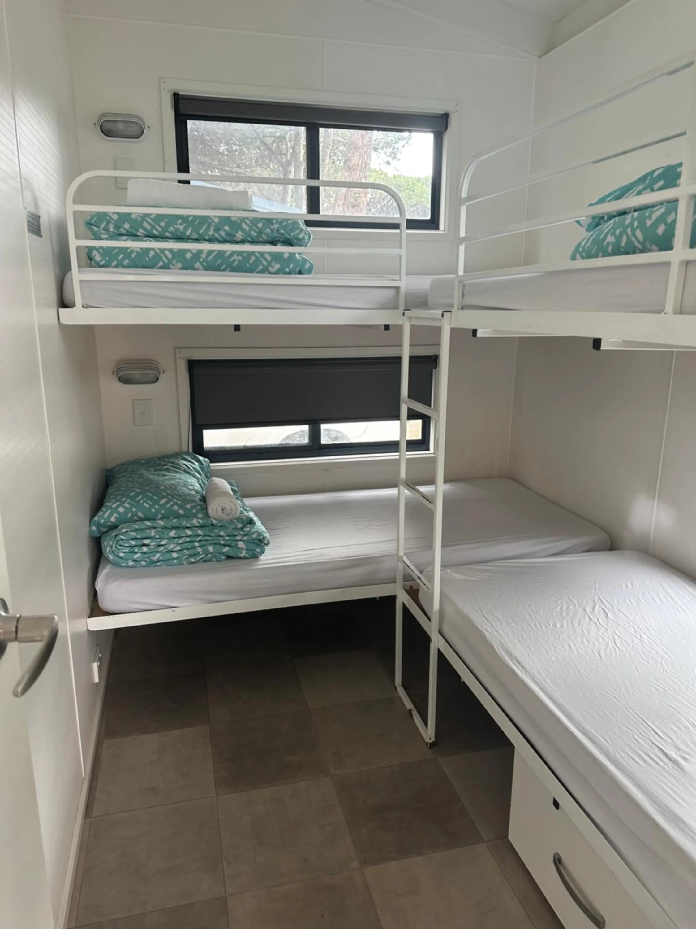 Bed in Second Valley Caravan Park