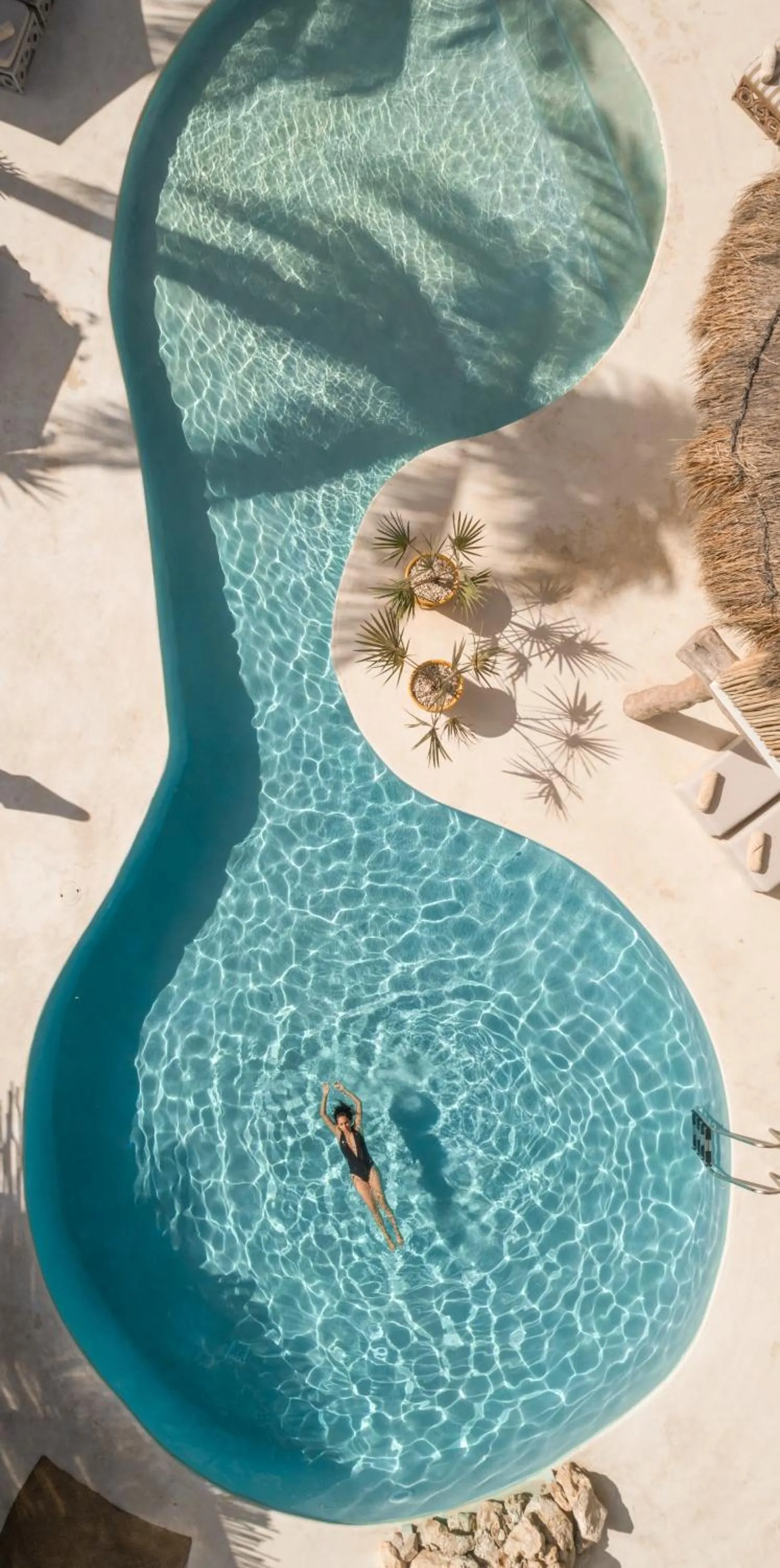 Swimming pool in Ser Casasandra Boutique Hotel