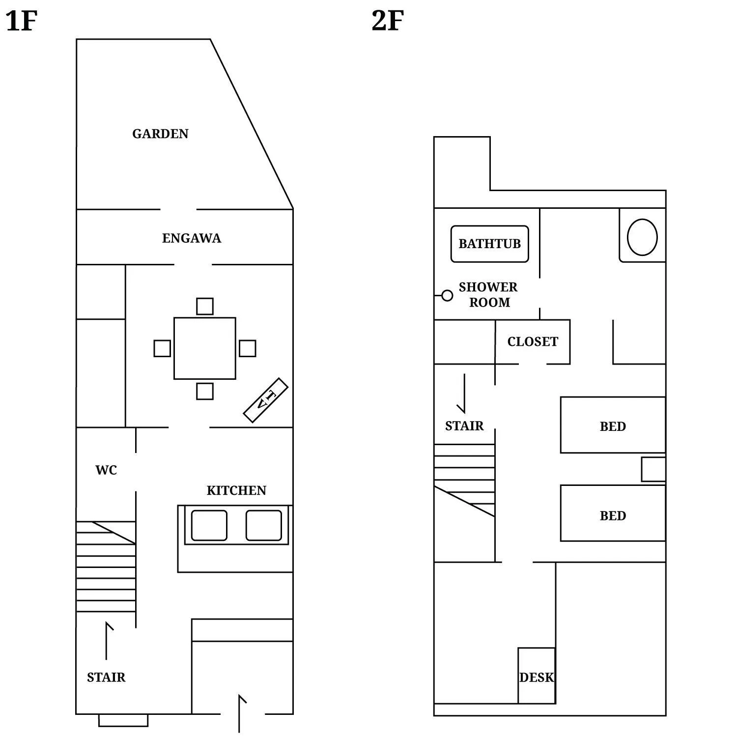 Floor plan in Eigetsu