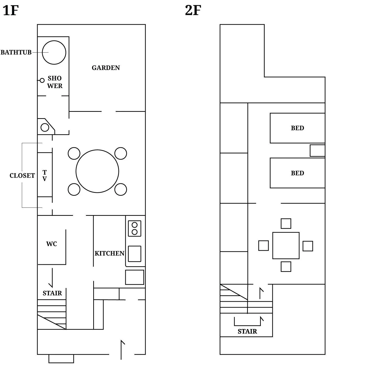 Floor plan in Eigetsu