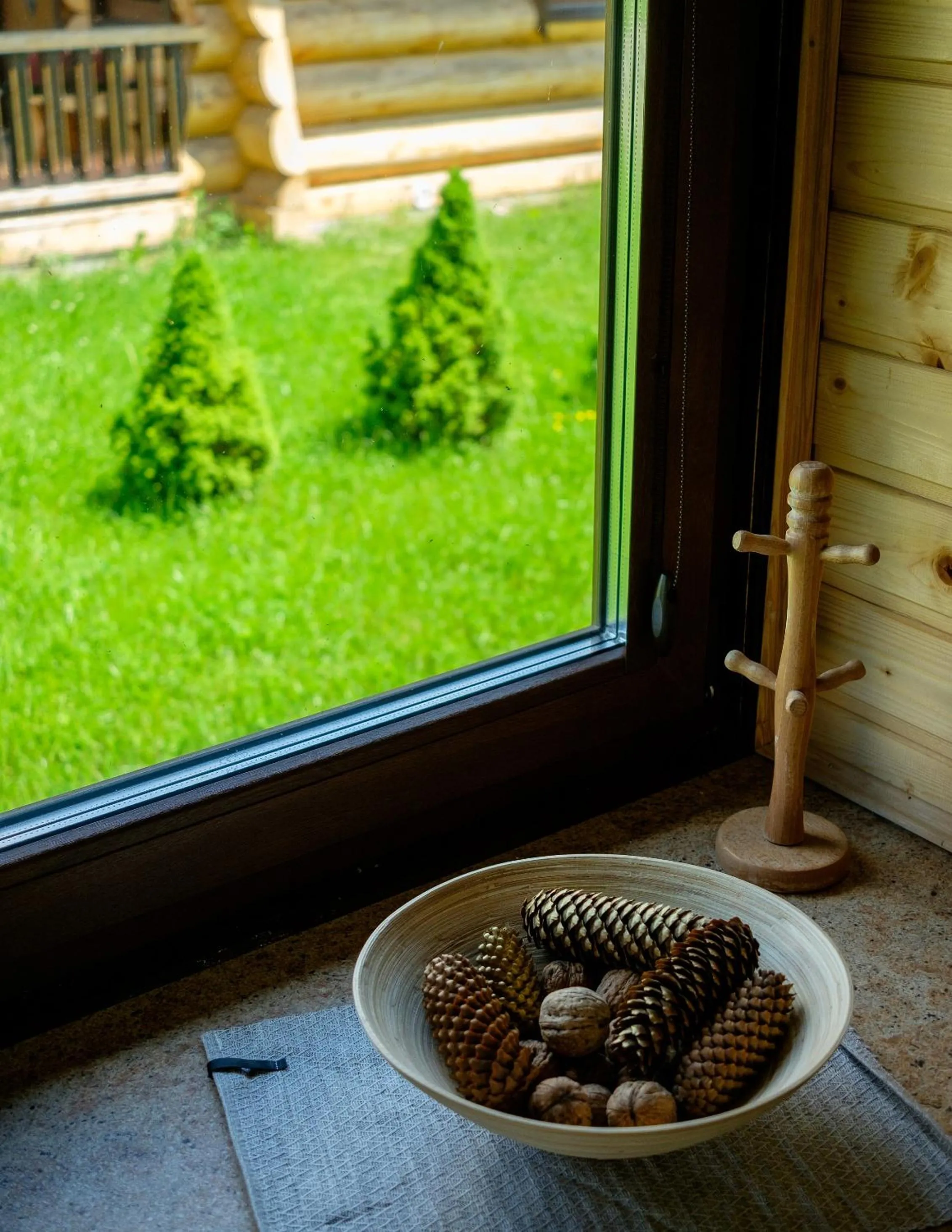 Garden view in Domki,,Chatki Góralskie "