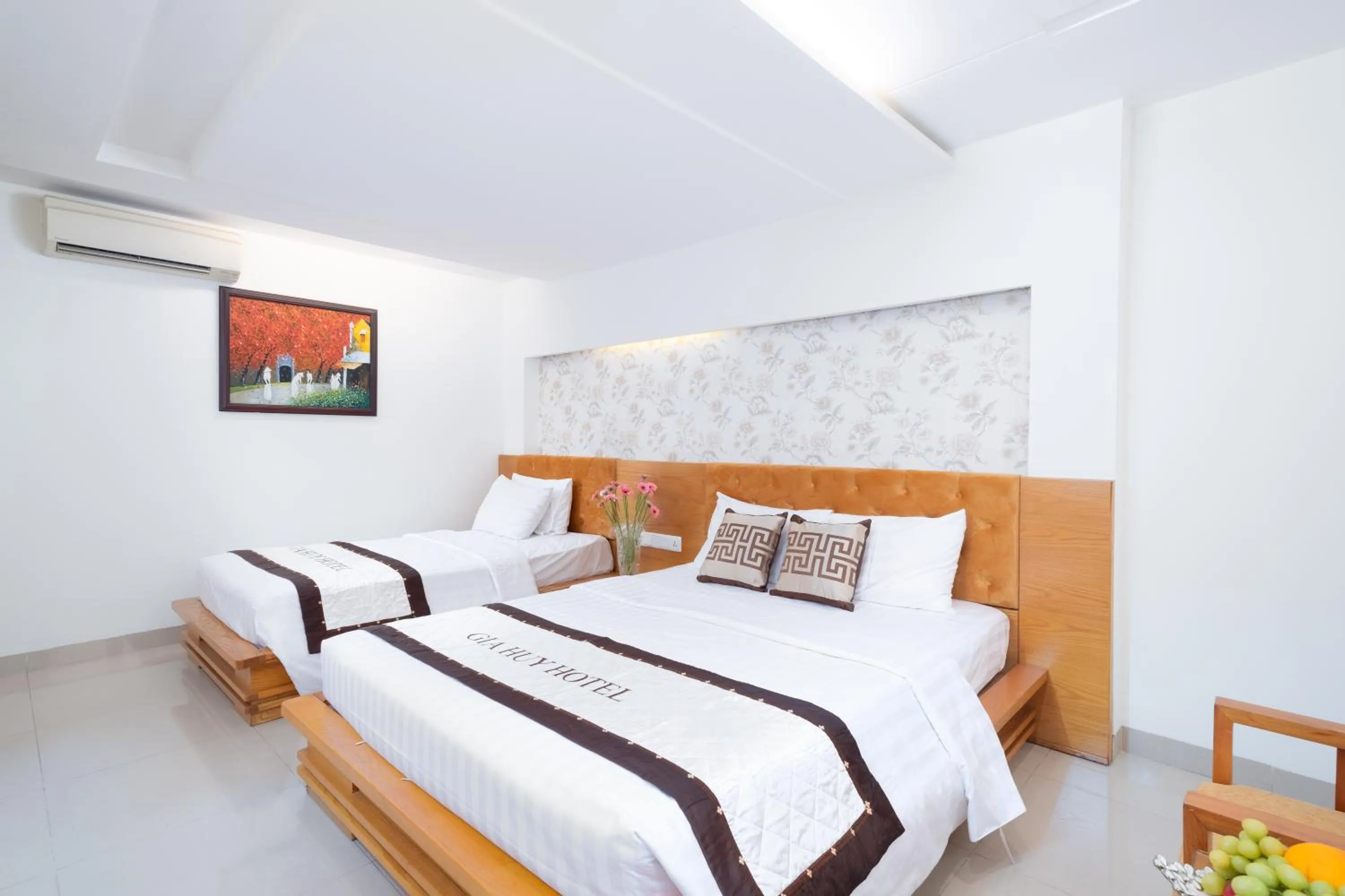 Bed in Gia Huy Hotel