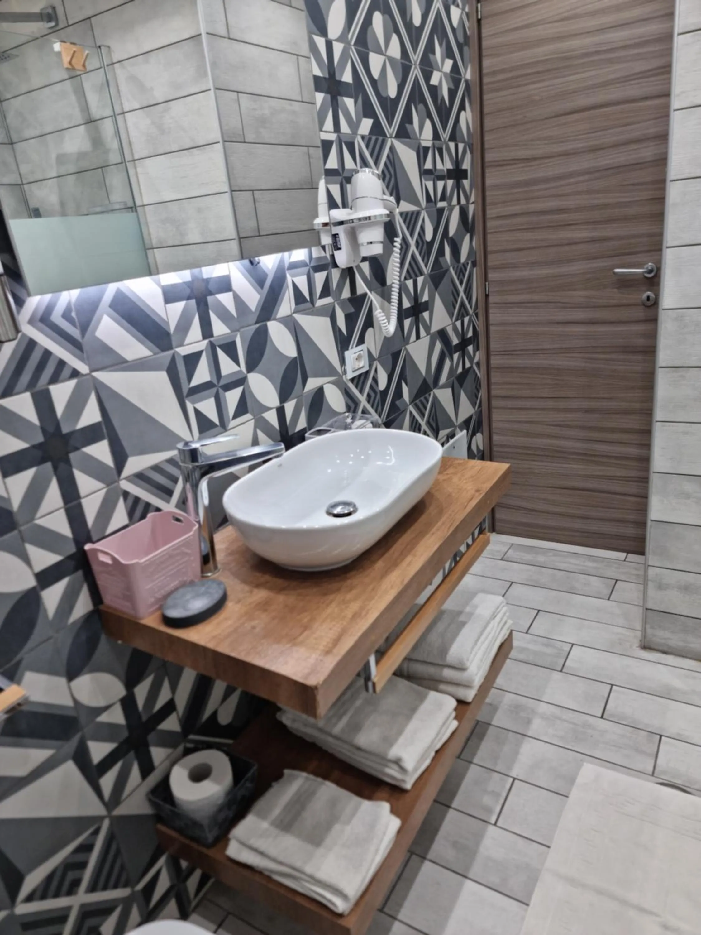 Bathroom in EL Corazon De Napoles, Centro Històrico