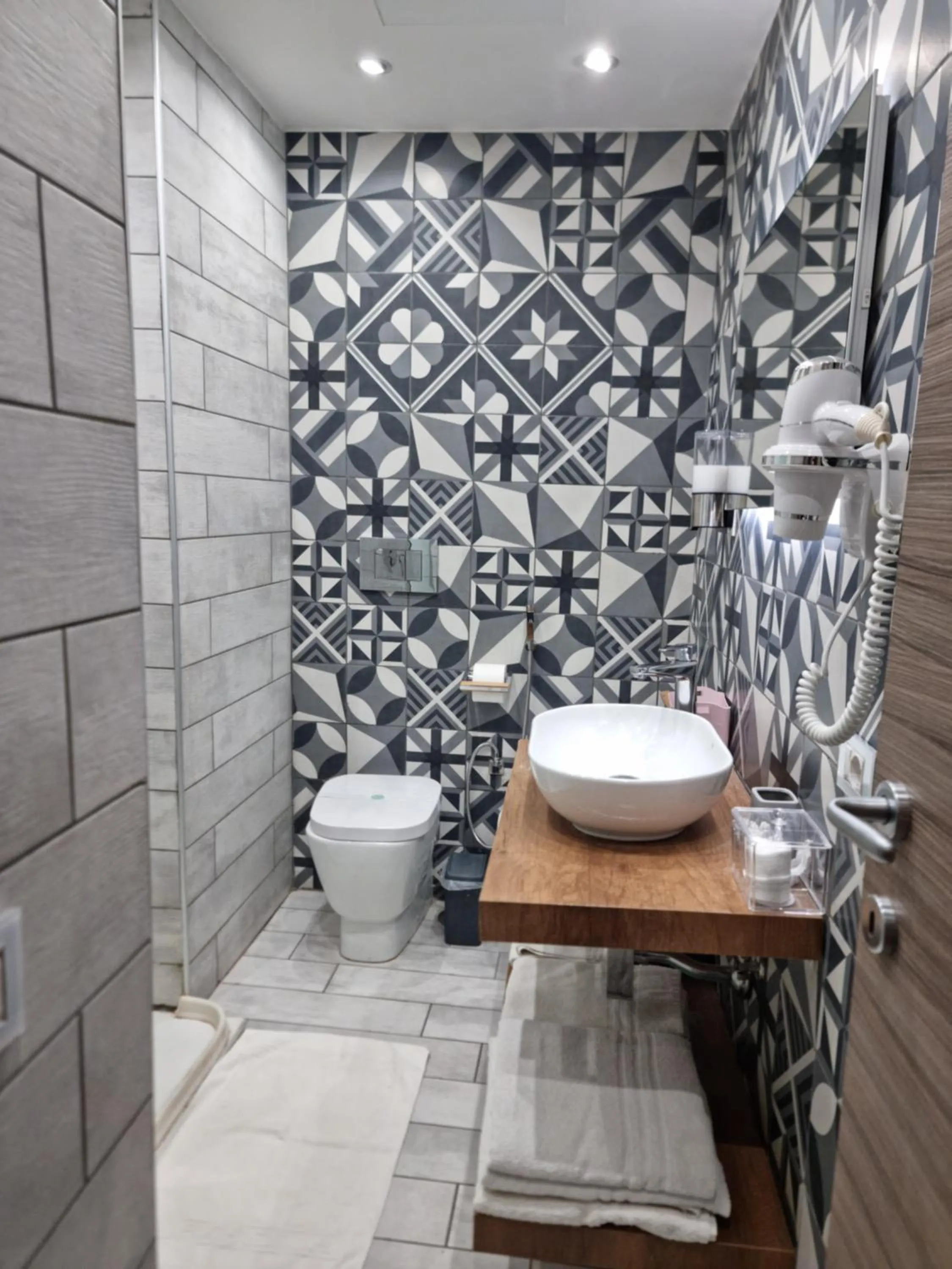 Bathroom in EL Corazon De Napoles, Centro Històrico