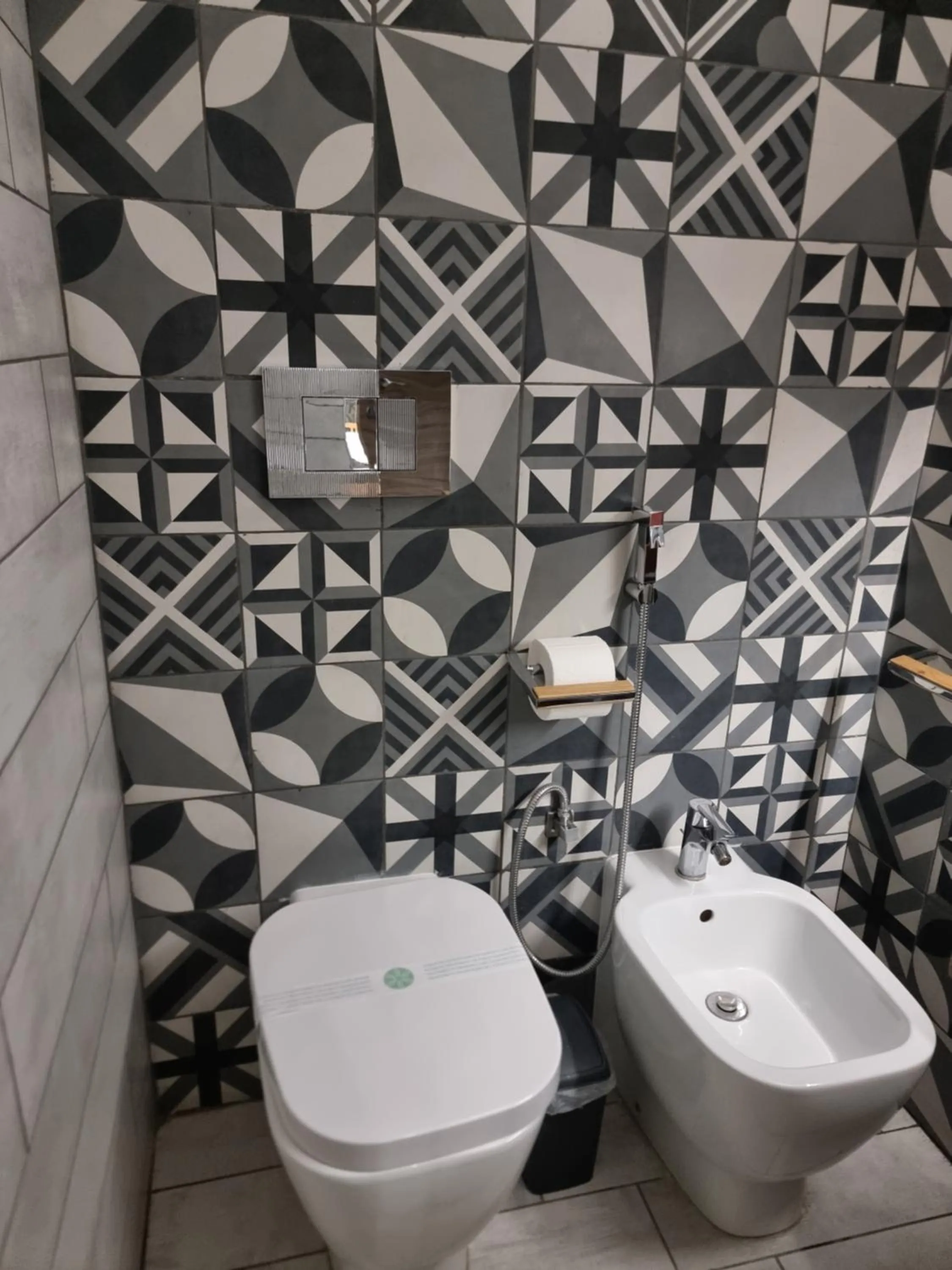 Bathroom in EL Corazon De Napoles, Centro Històrico