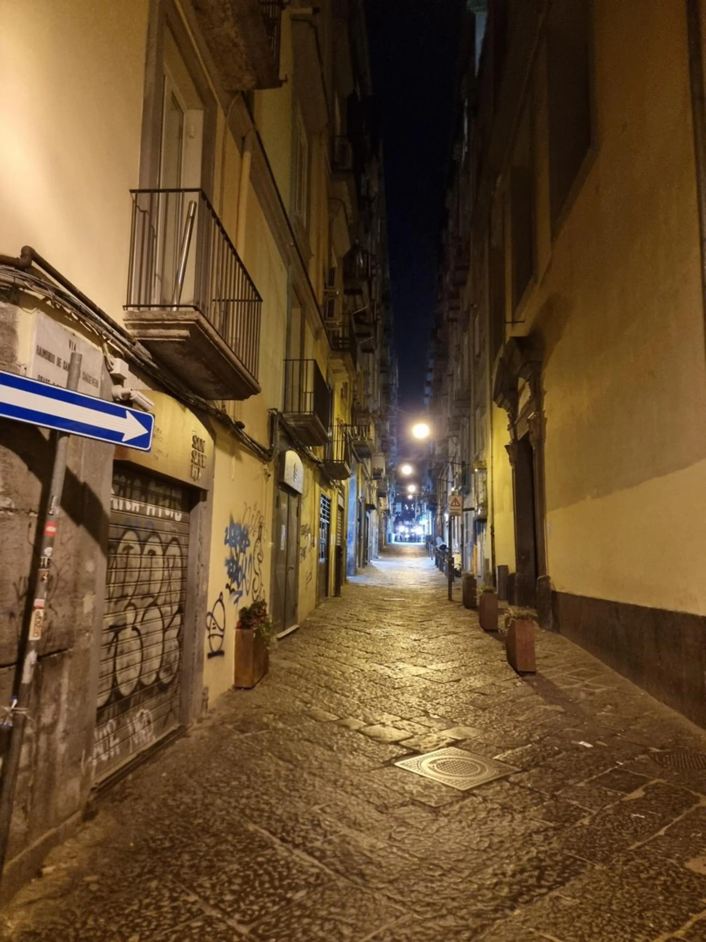 Night in EL Corazon De Napoles, Centro Històrico