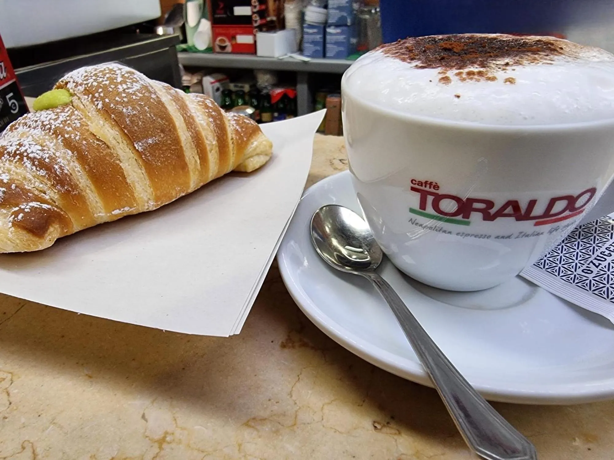 Breakfast in EL Corazon De Napoles, Centro Històrico