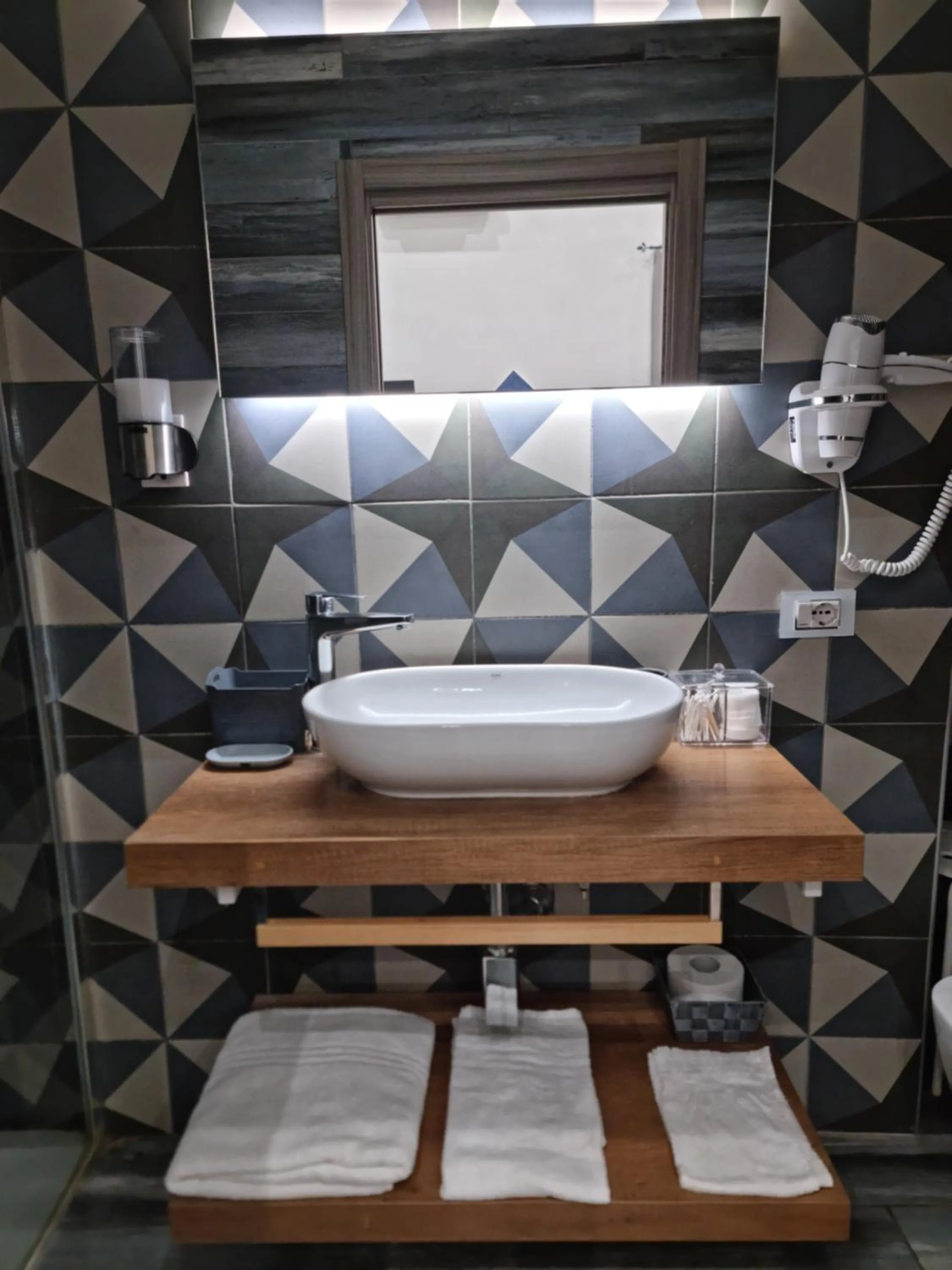 Bathroom in EL Corazon De Napoles, Centro Històrico