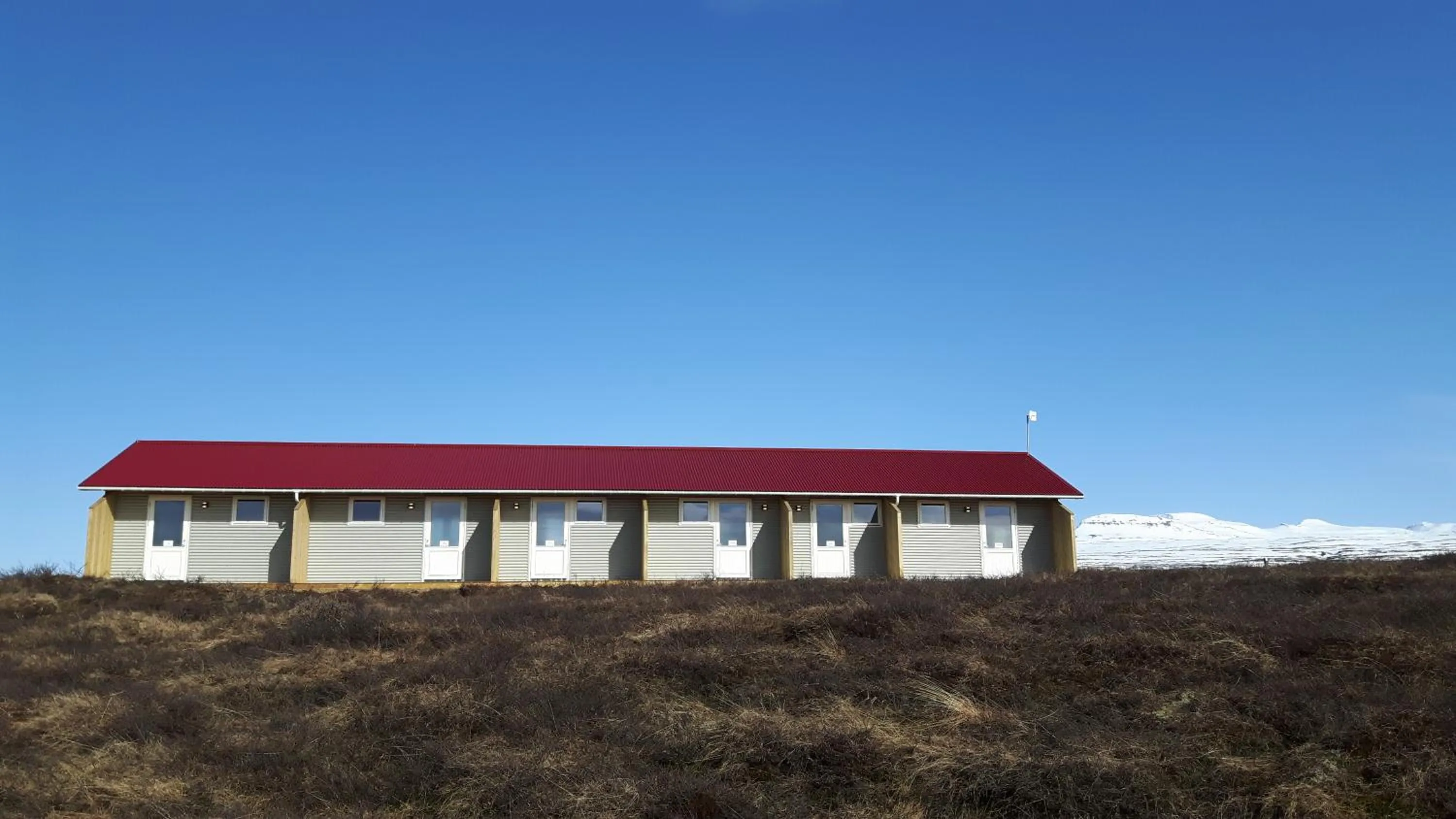 Property building in Hjartarstaðir Guesthouse