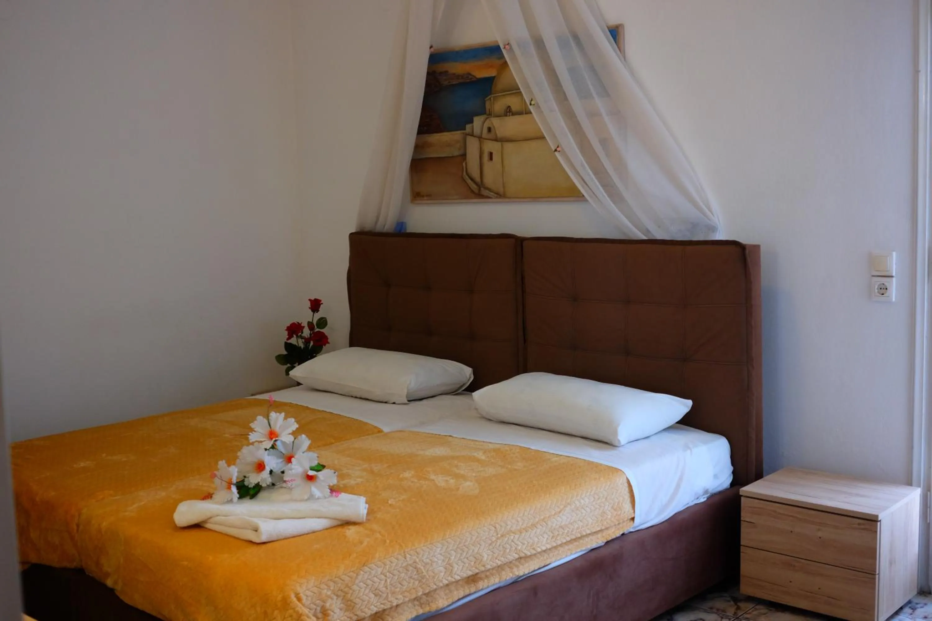 Bed in Sweet Heart Studios