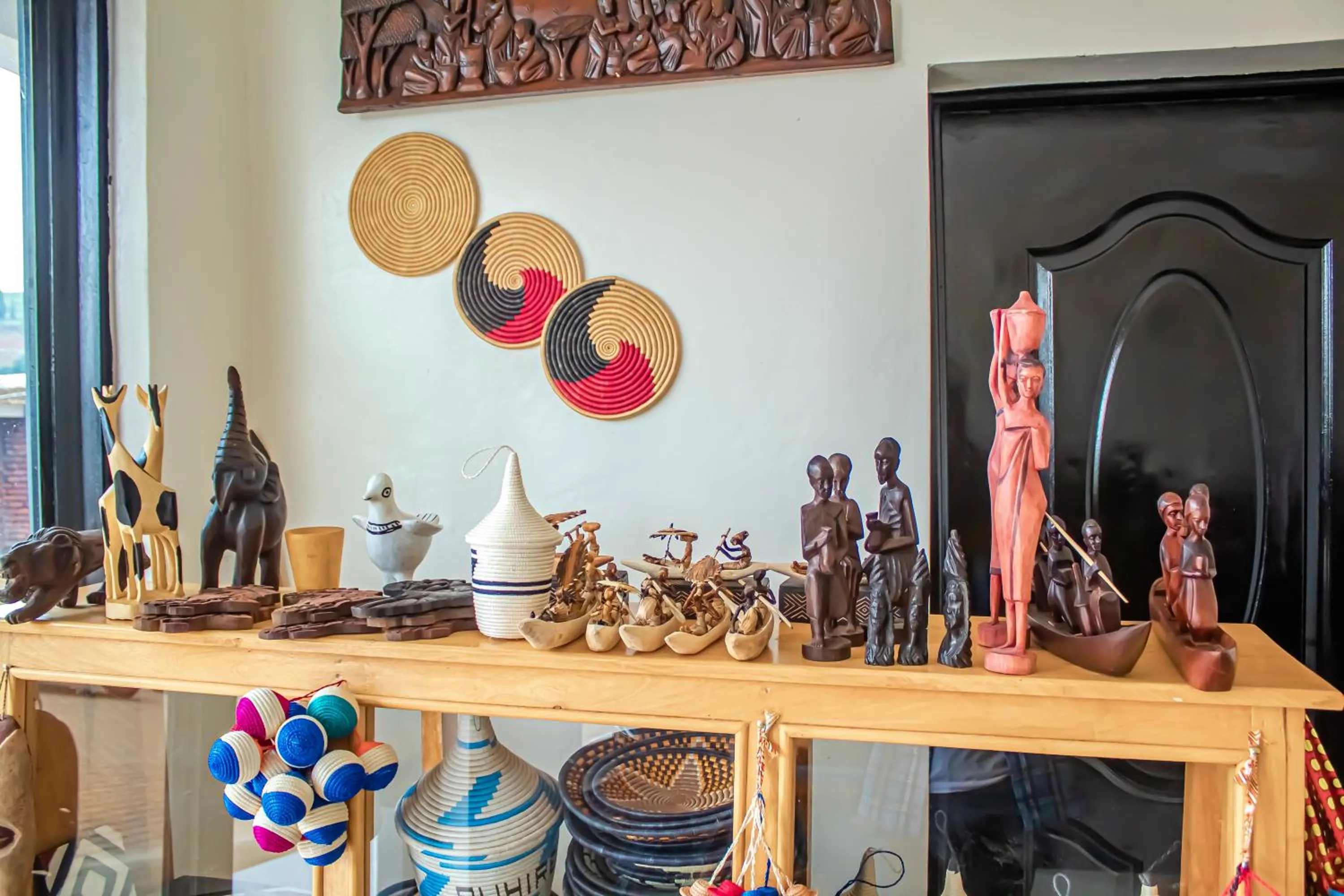 Decorative detail in Hotel Peace Guest House