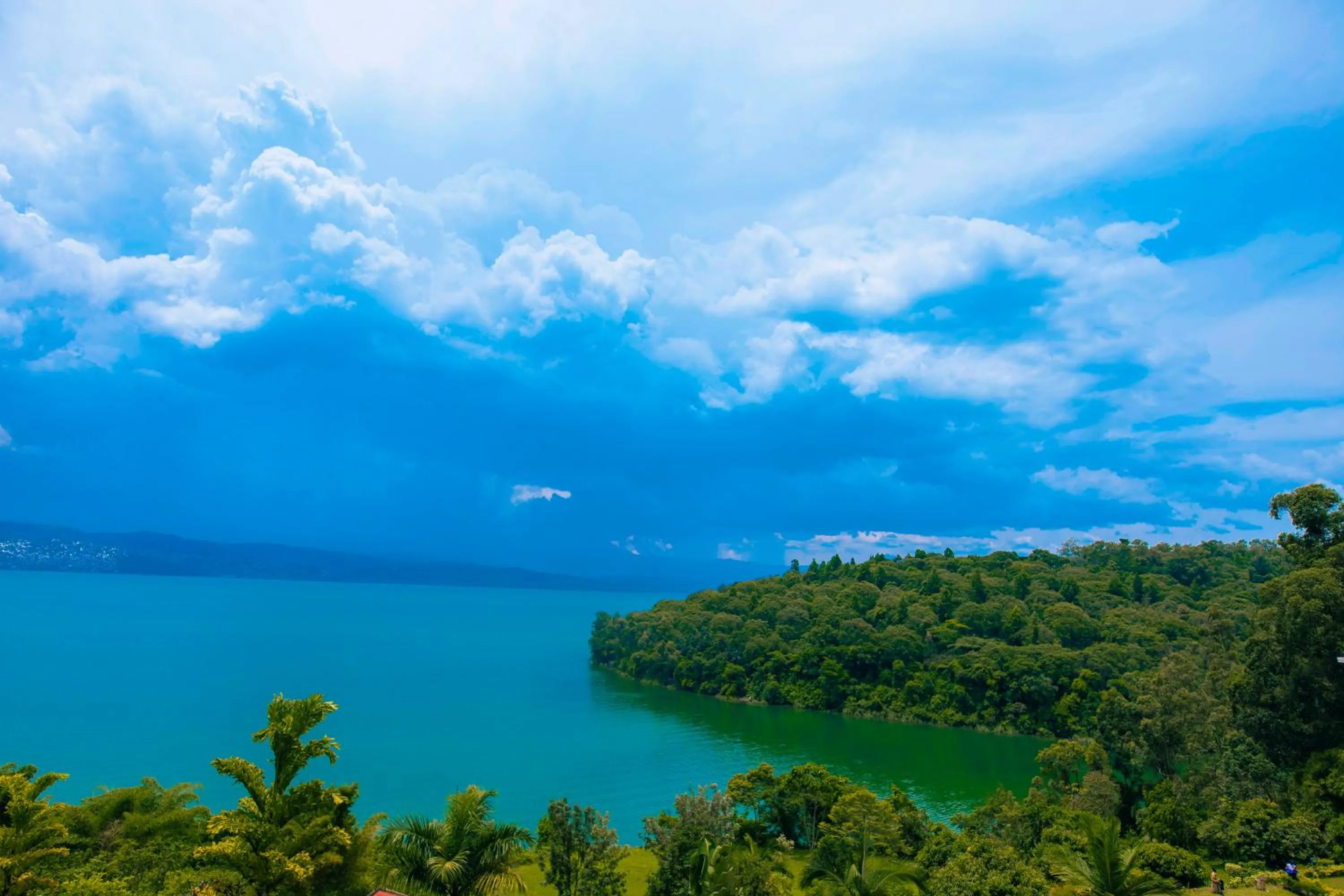 Lake view in Hotel Peace Guest House