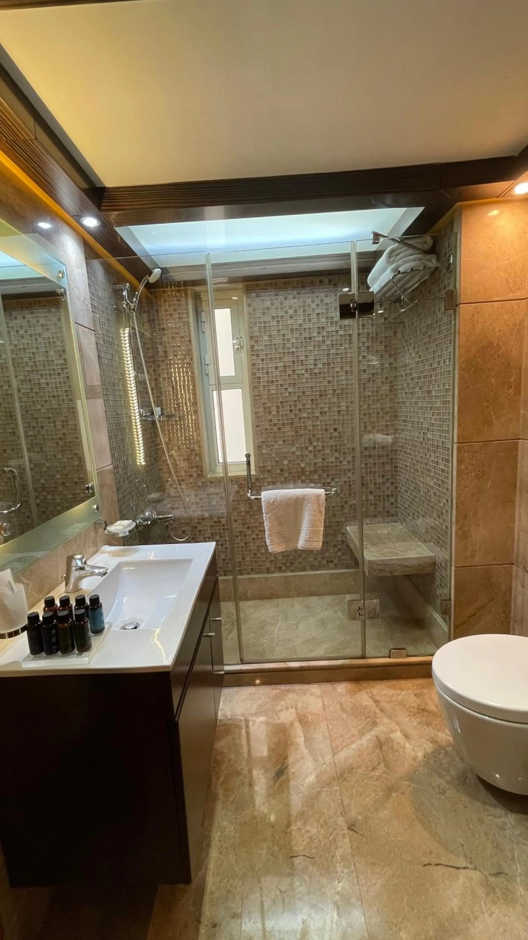 Shower in Lahoya Suites