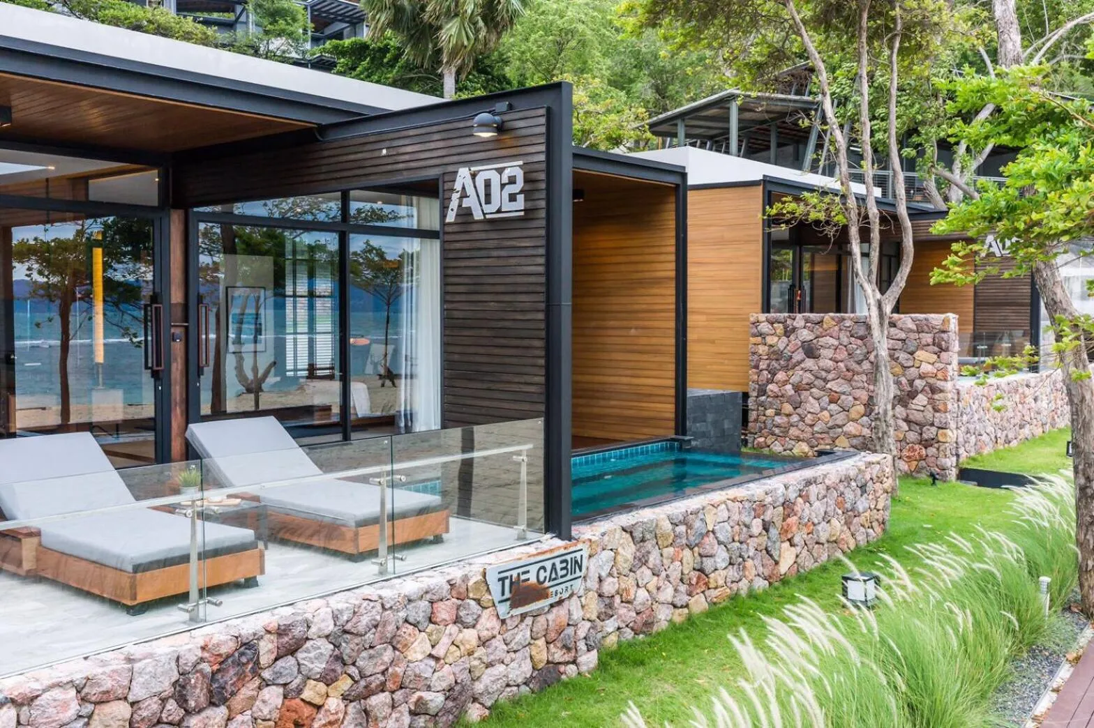 Balcony/Terrace in The Cabin Beach Resort