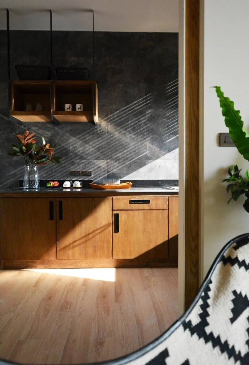 Kitchen or kitchenette in The Cabin Beach Resort