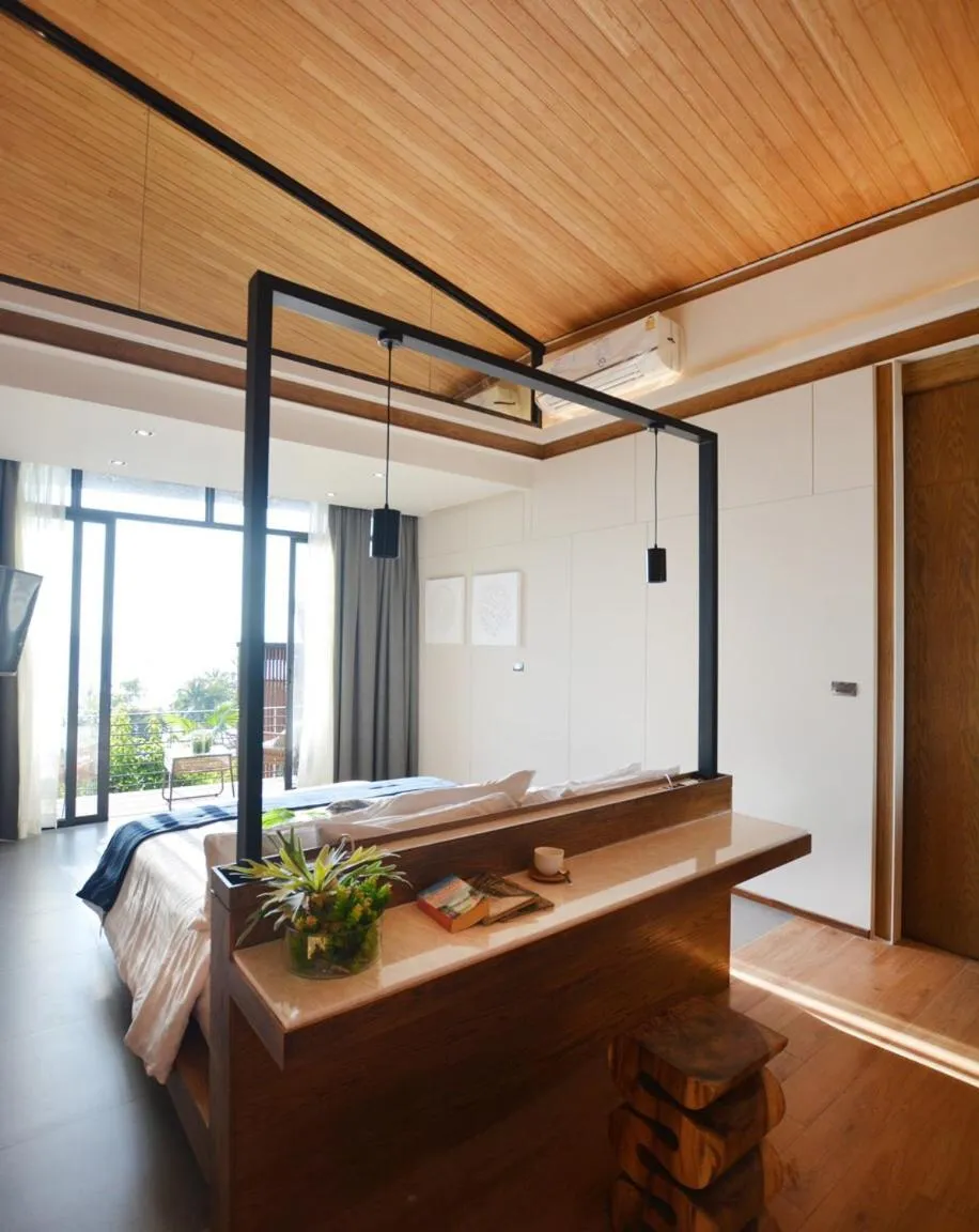 Bed in The Cabin Beach Resort