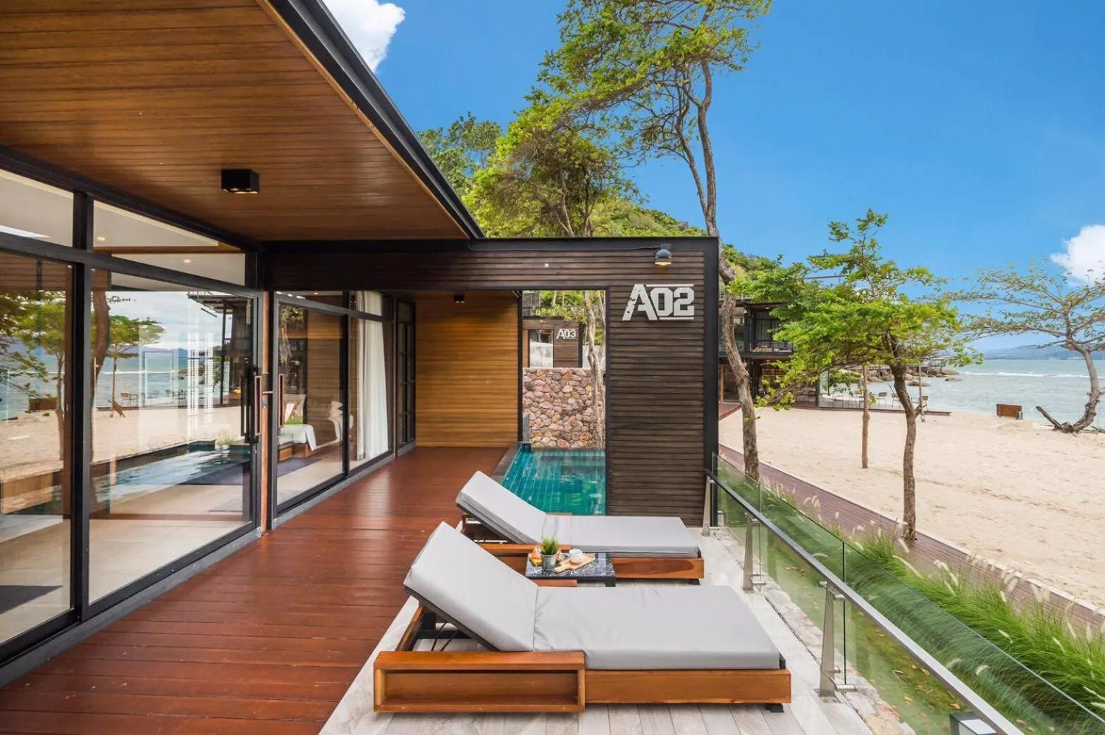 Balcony/Terrace in The Cabin Beach Resort