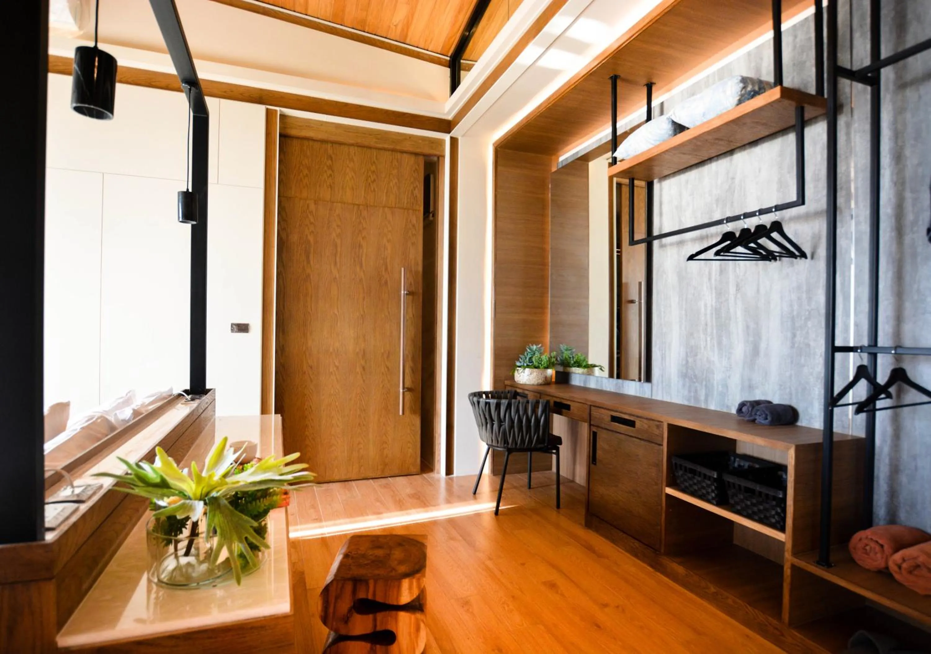 Seating area in The Cabin Beach Resort