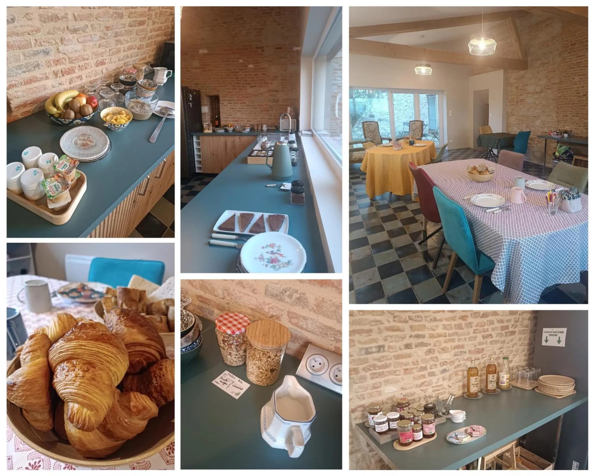 Breakfast in Le Jardin Des Cèdres