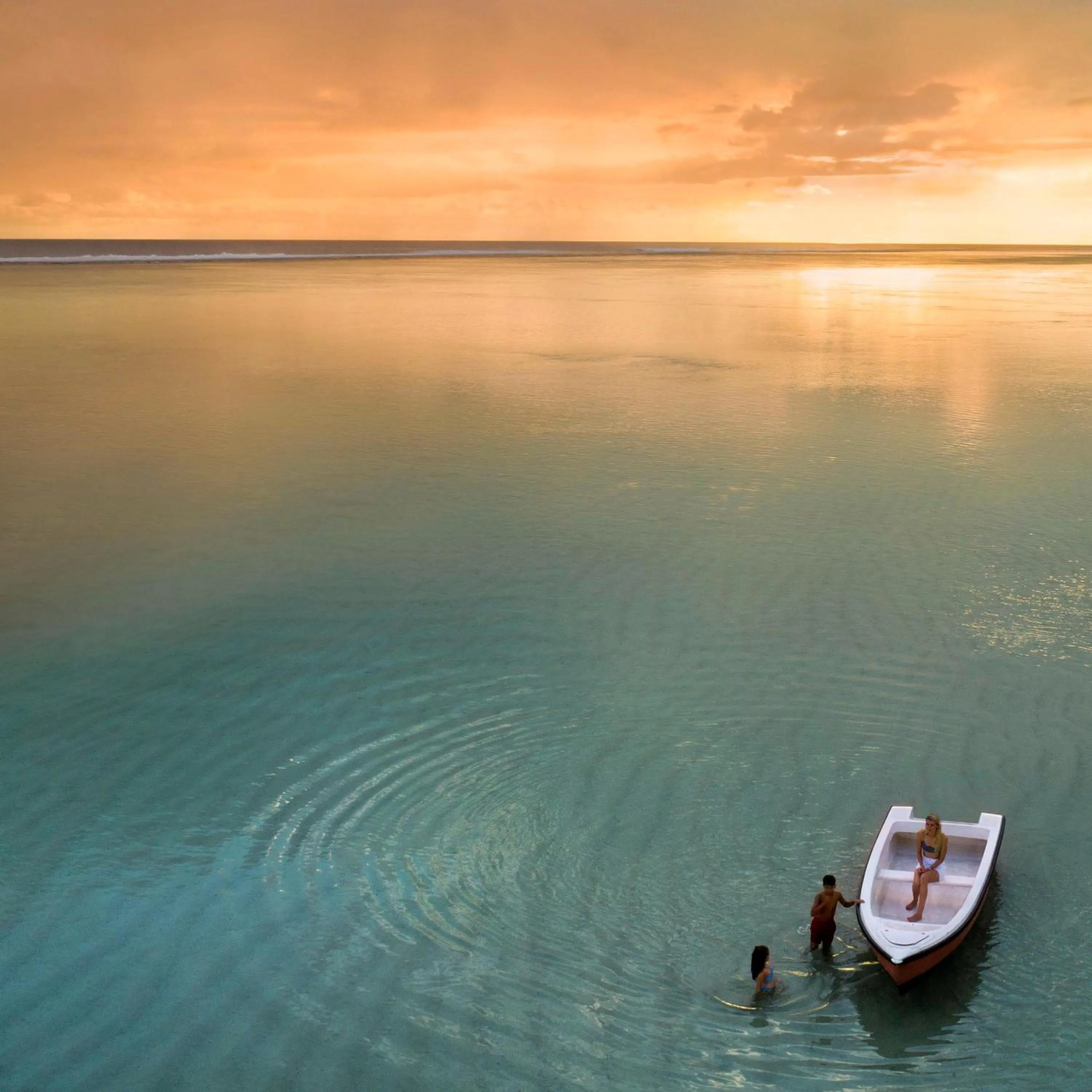 Sunset in SO/ Sofitel Mauritius