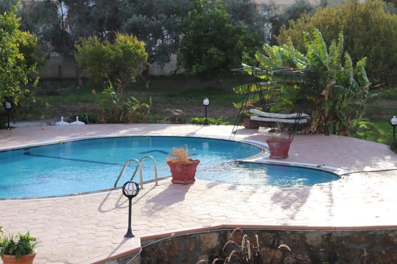 Patio in Meryem's Hotel