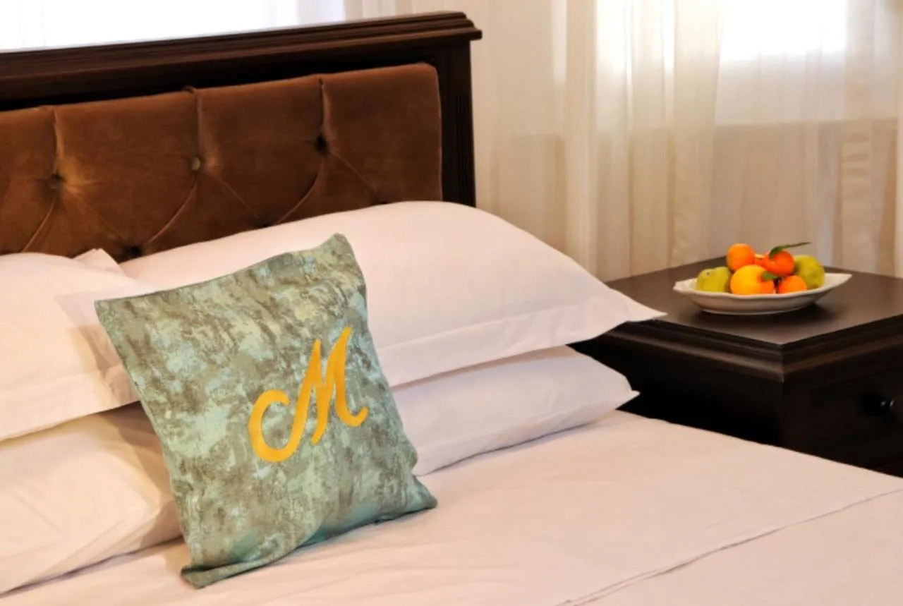 Bed in Meryem's Hotel