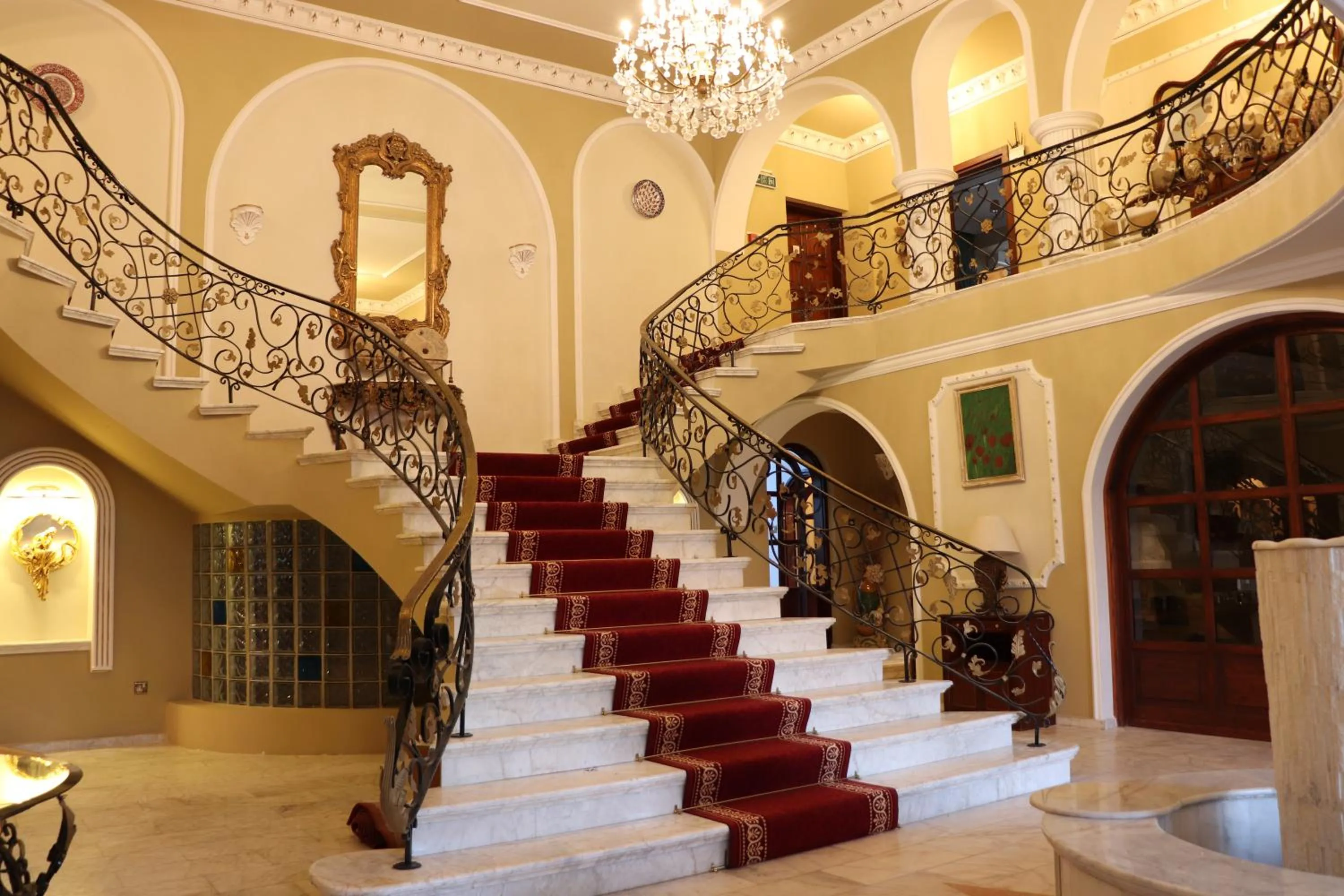 Decorative detail in Meryem's Hotel