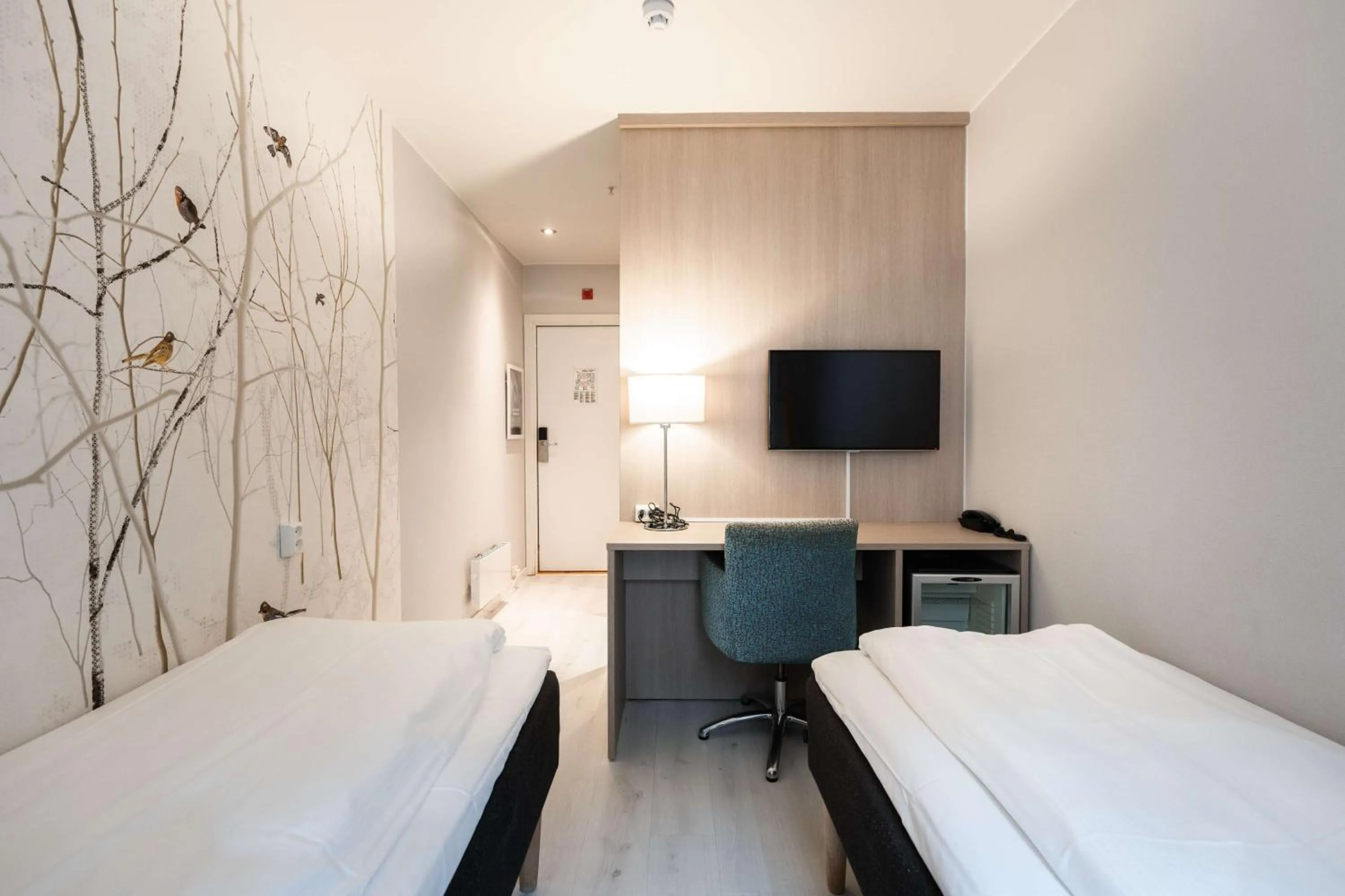 Bedroom, Bed in Scandic Byparken