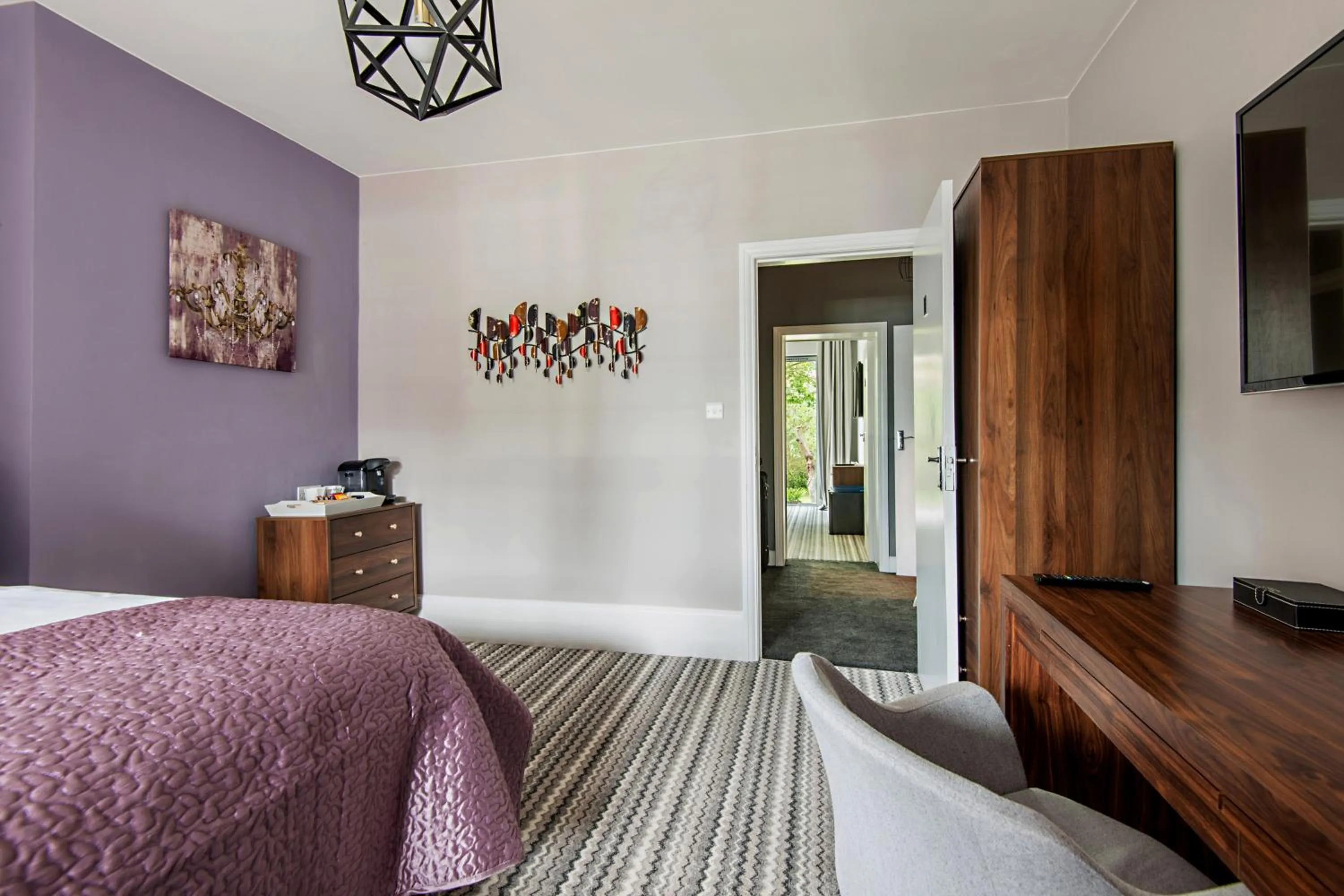 Bedroom, Bed in M-Hotels Studios & Apartments Free Parking