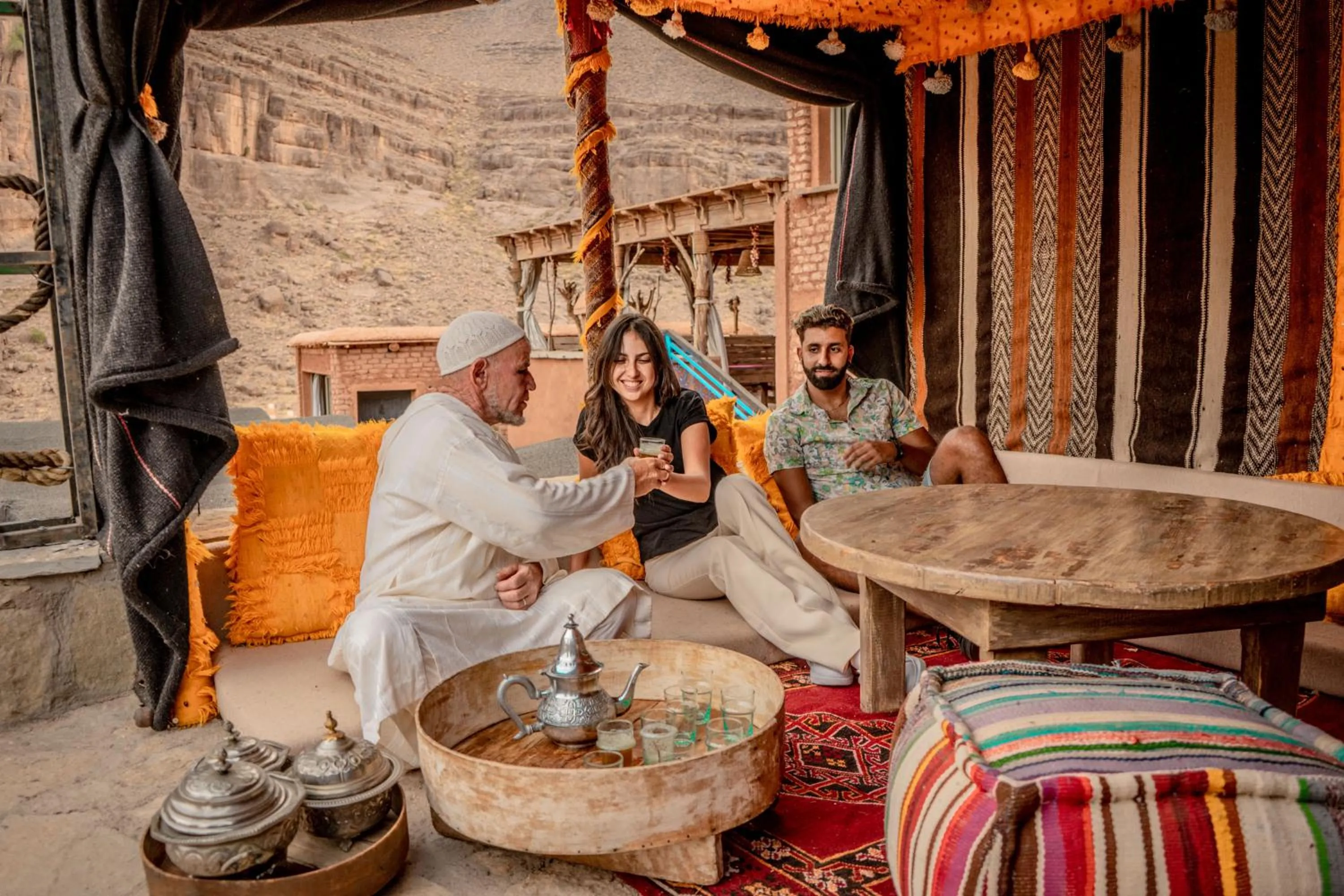 People in Ouednoujoum Ecolodge & Spa