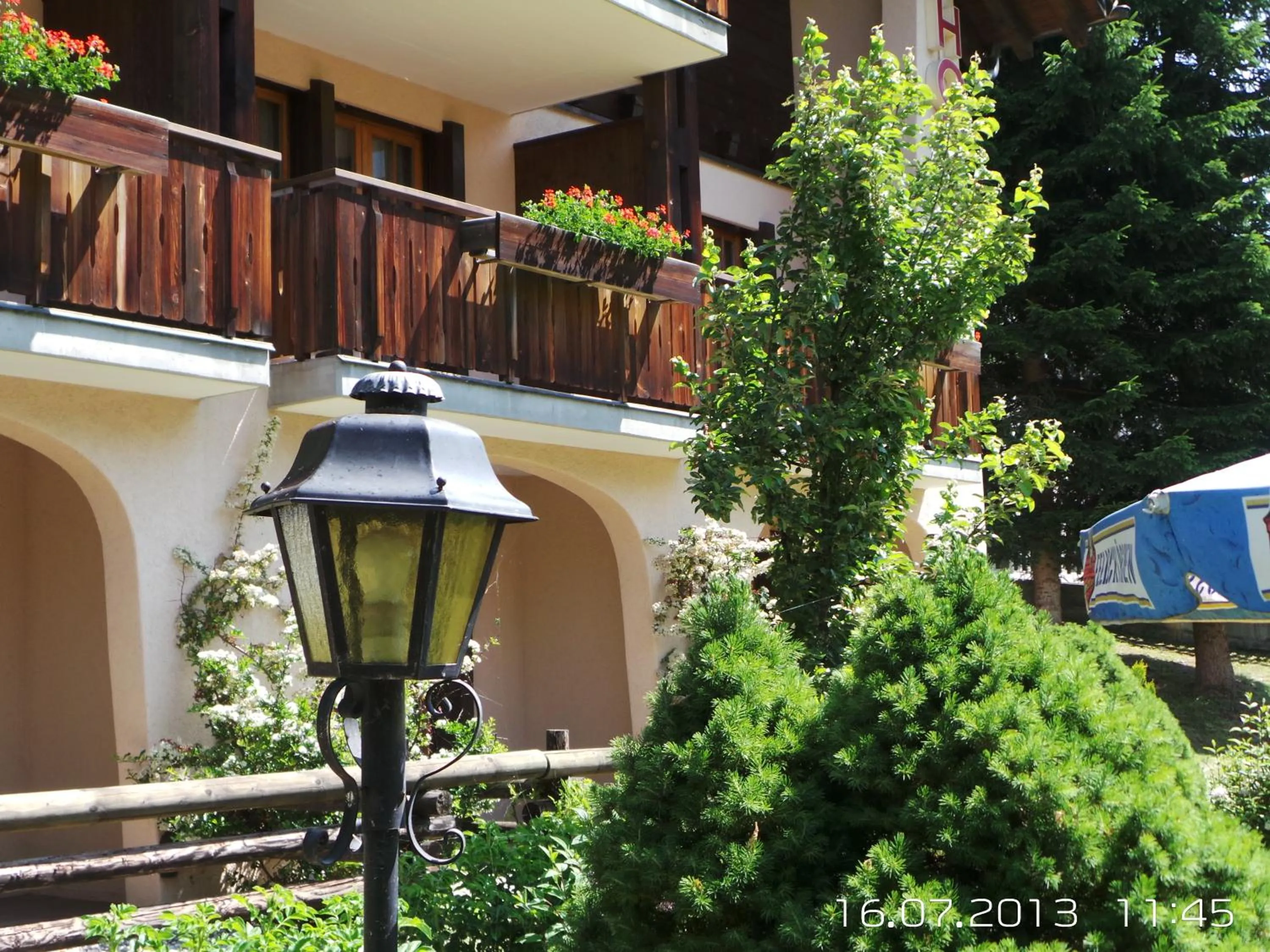 Garden in Hotel B&B Casa La Val