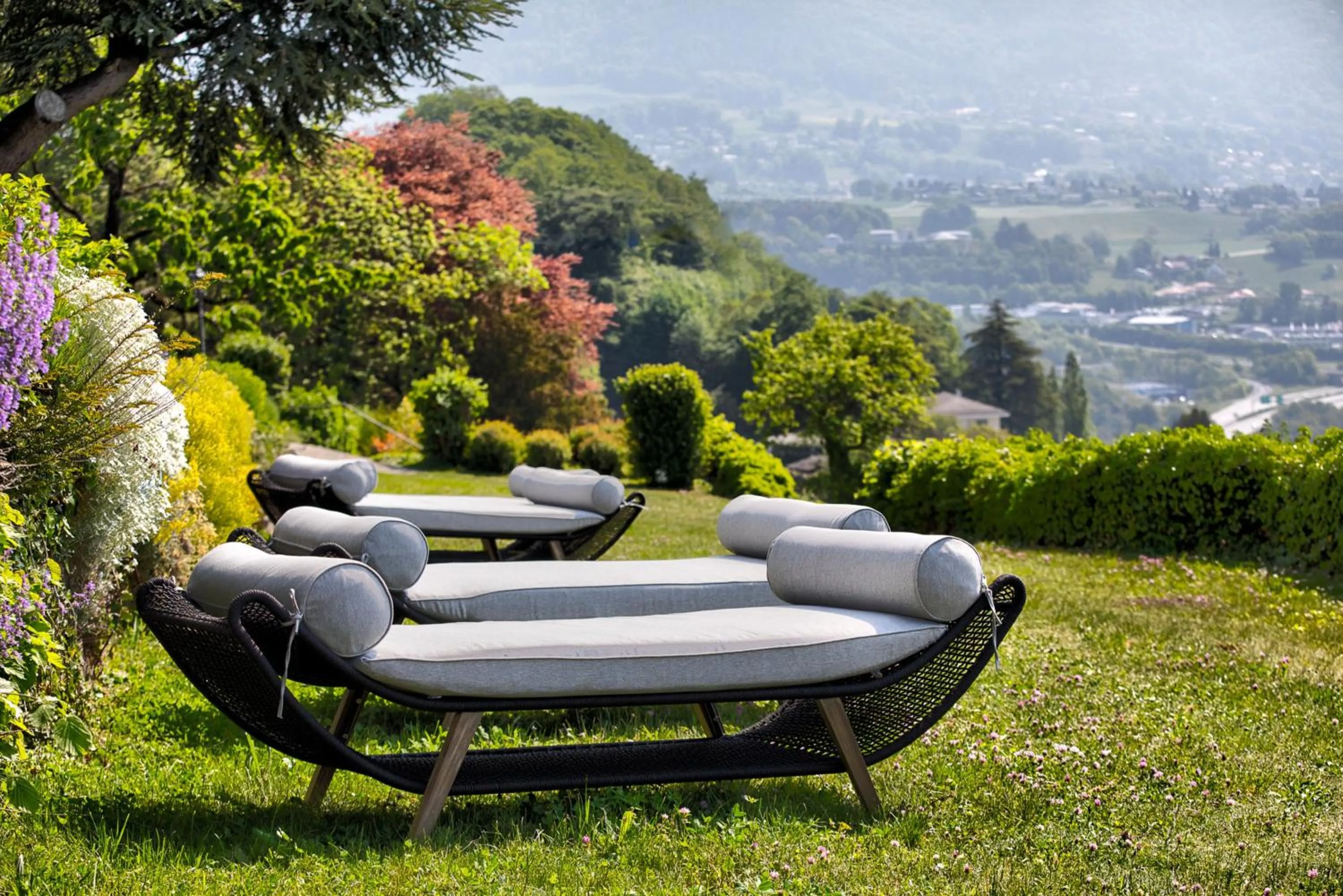 Garden in Hotel du Léman - Jongny