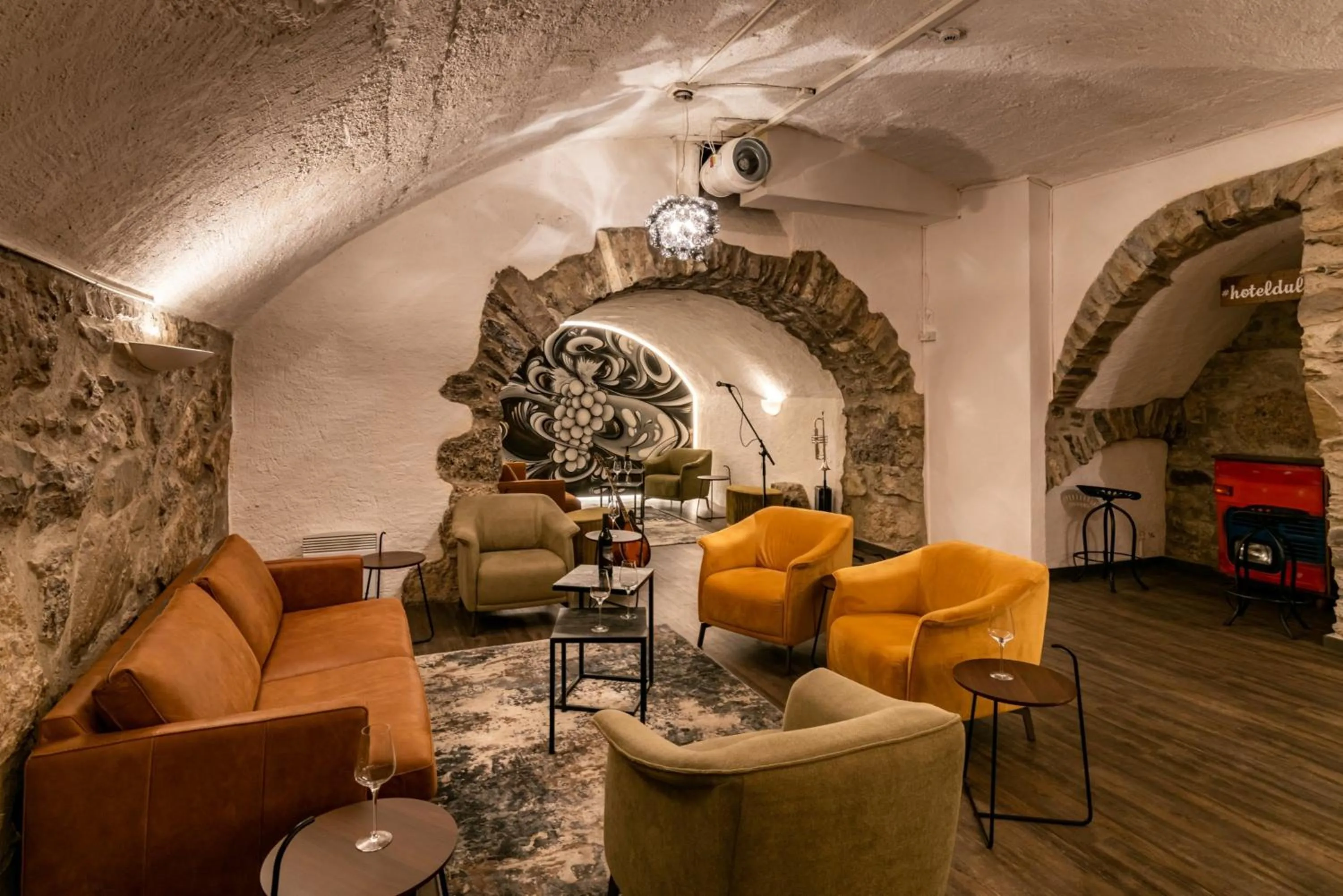 Lounge or bar in Hotel du Léman - Jongny