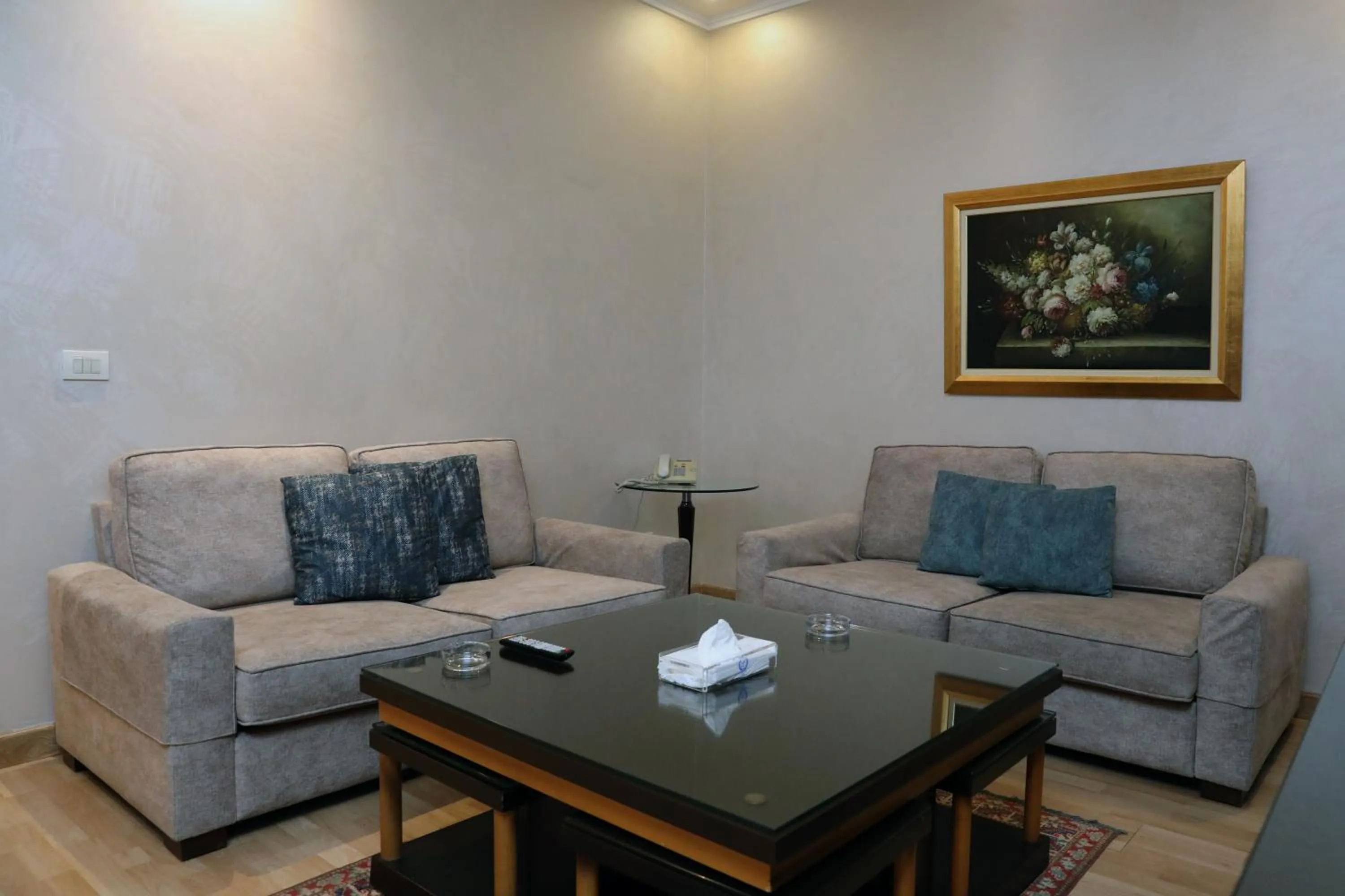 Seating area in Lahoya Homes