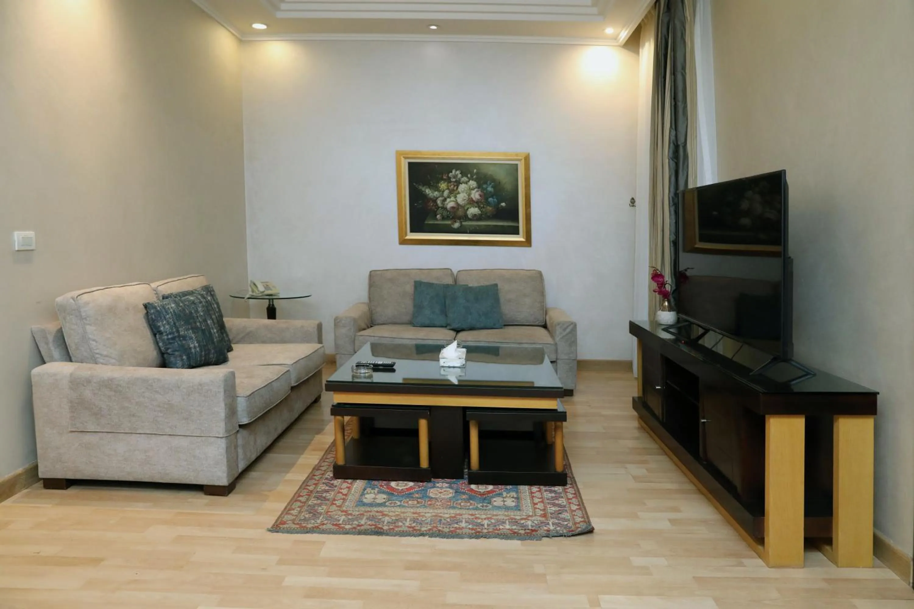 Seating area in Lahoya Homes