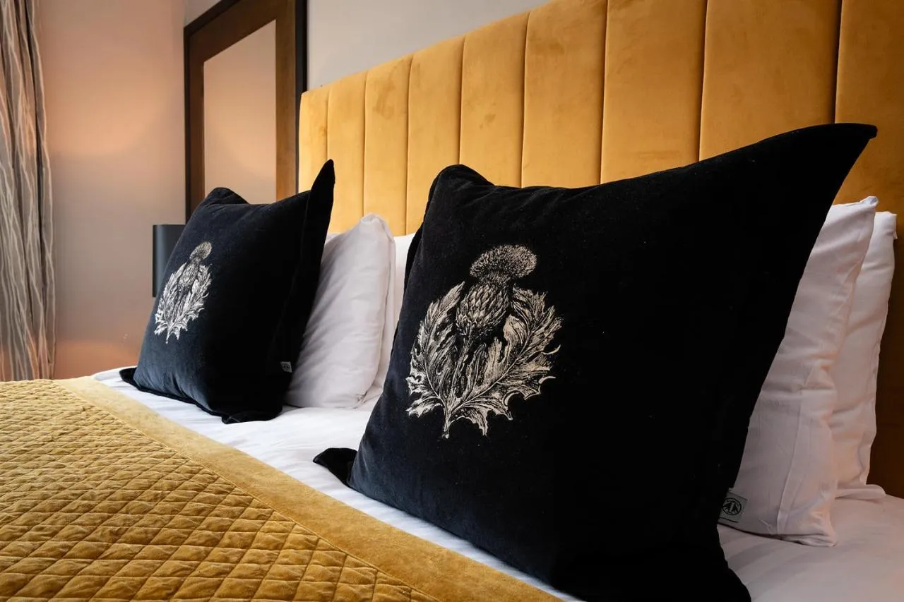 Bed in The Old Manse of Blair, Boutique Hotel & Restaurant