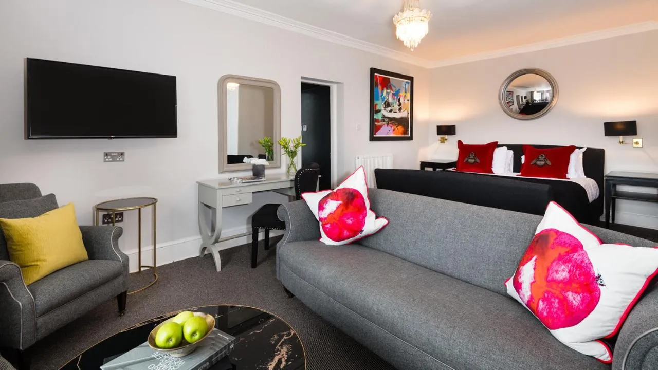 Bed in The Old Manse of Blair, Boutique Hotel & Restaurant