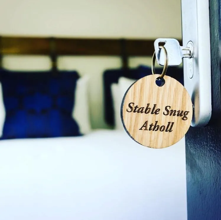 Bed in The Old Manse of Blair, Boutique Hotel & Restaurant