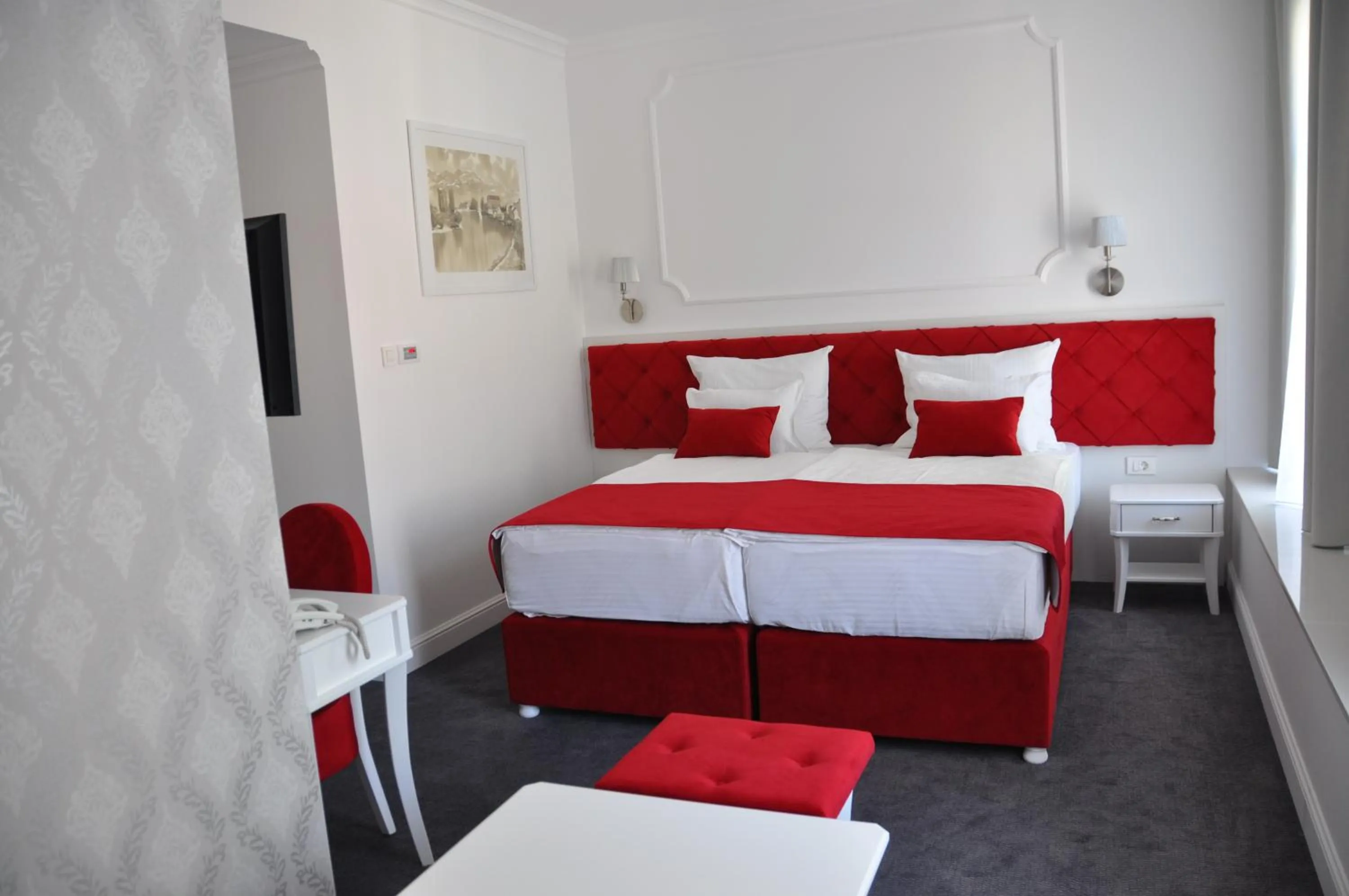 Bed in Hotel Central Park