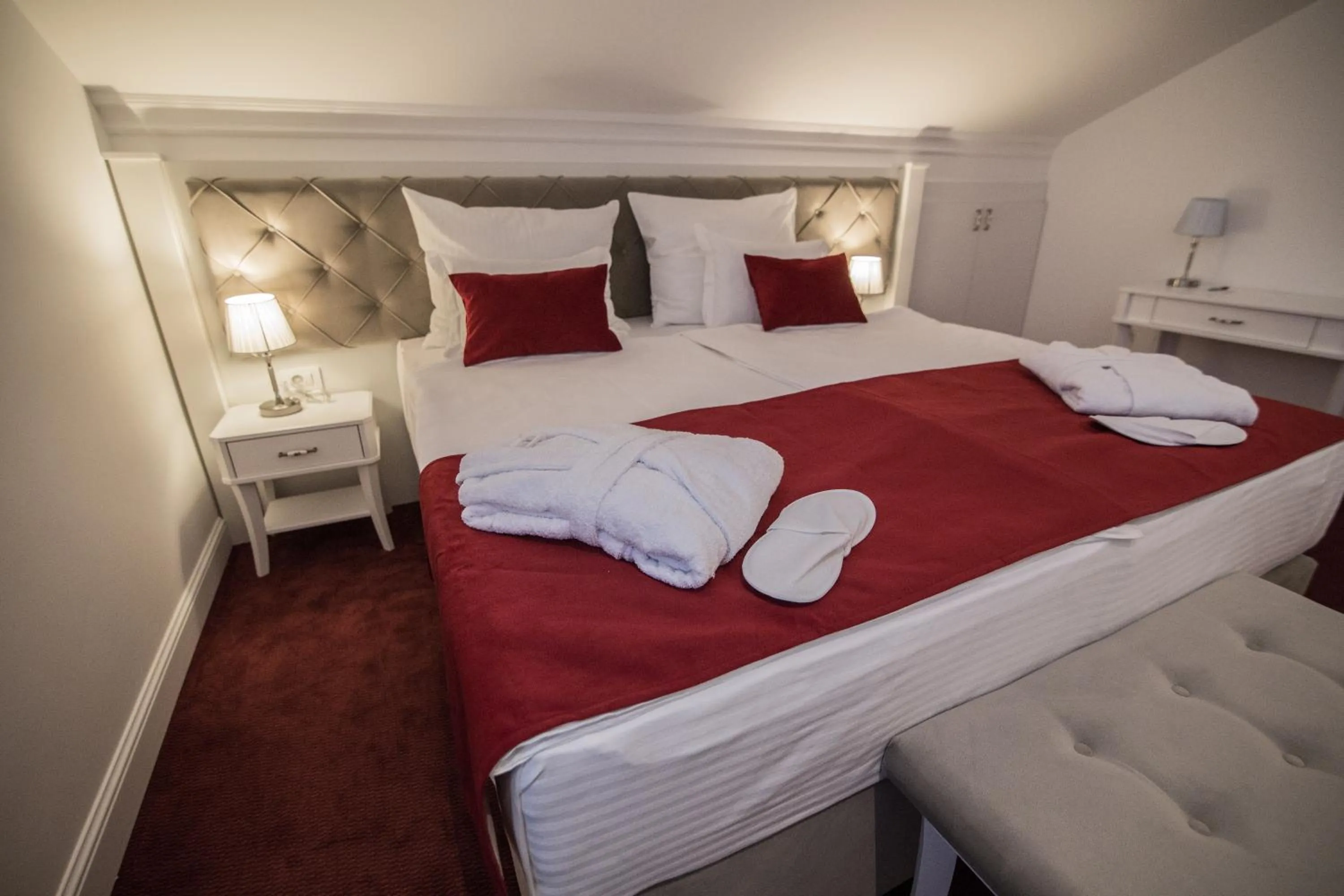 Bed in Hotel Central Park