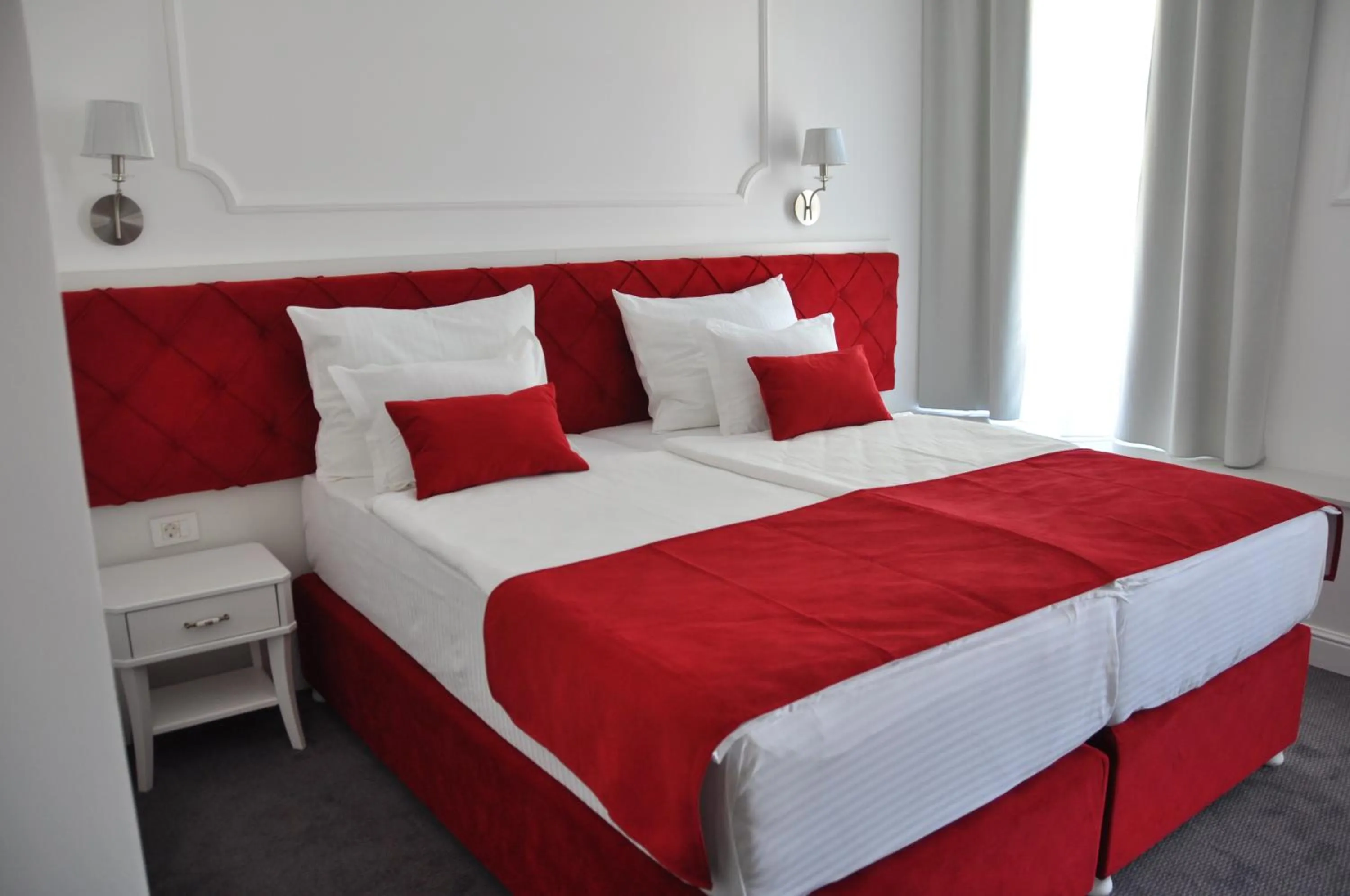 Bed in Hotel Central Park