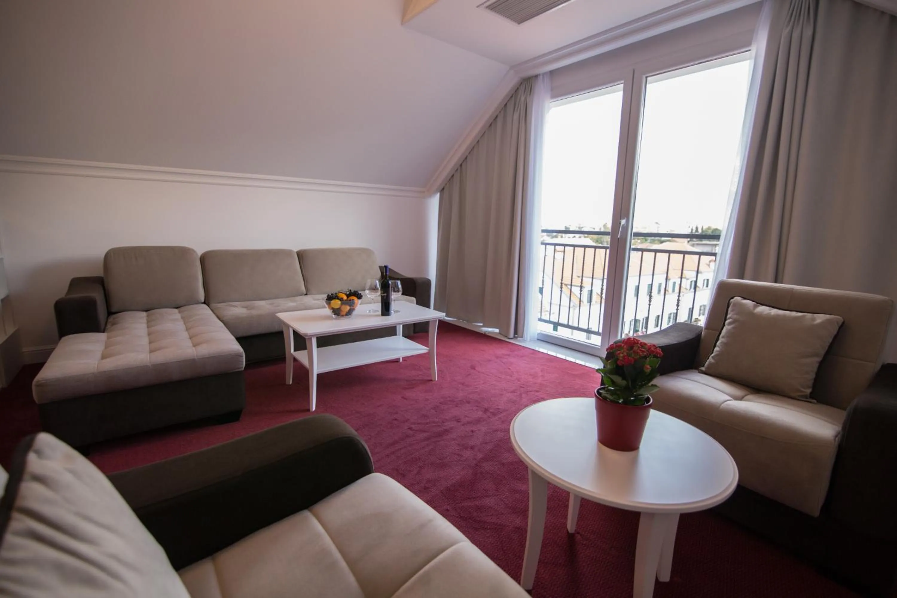 Bed in Hotel Central Park