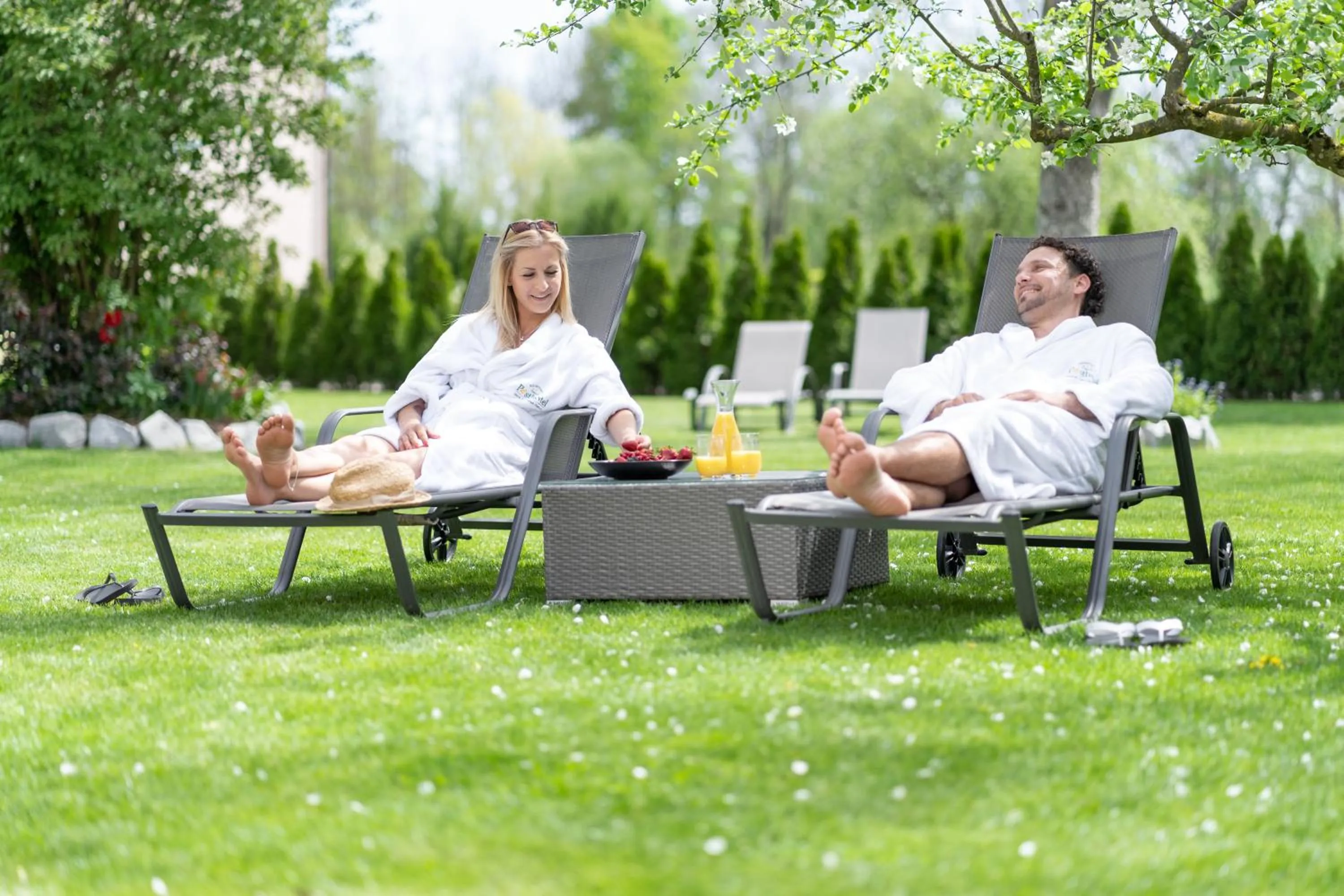 Garden in Richstein's Posthotel