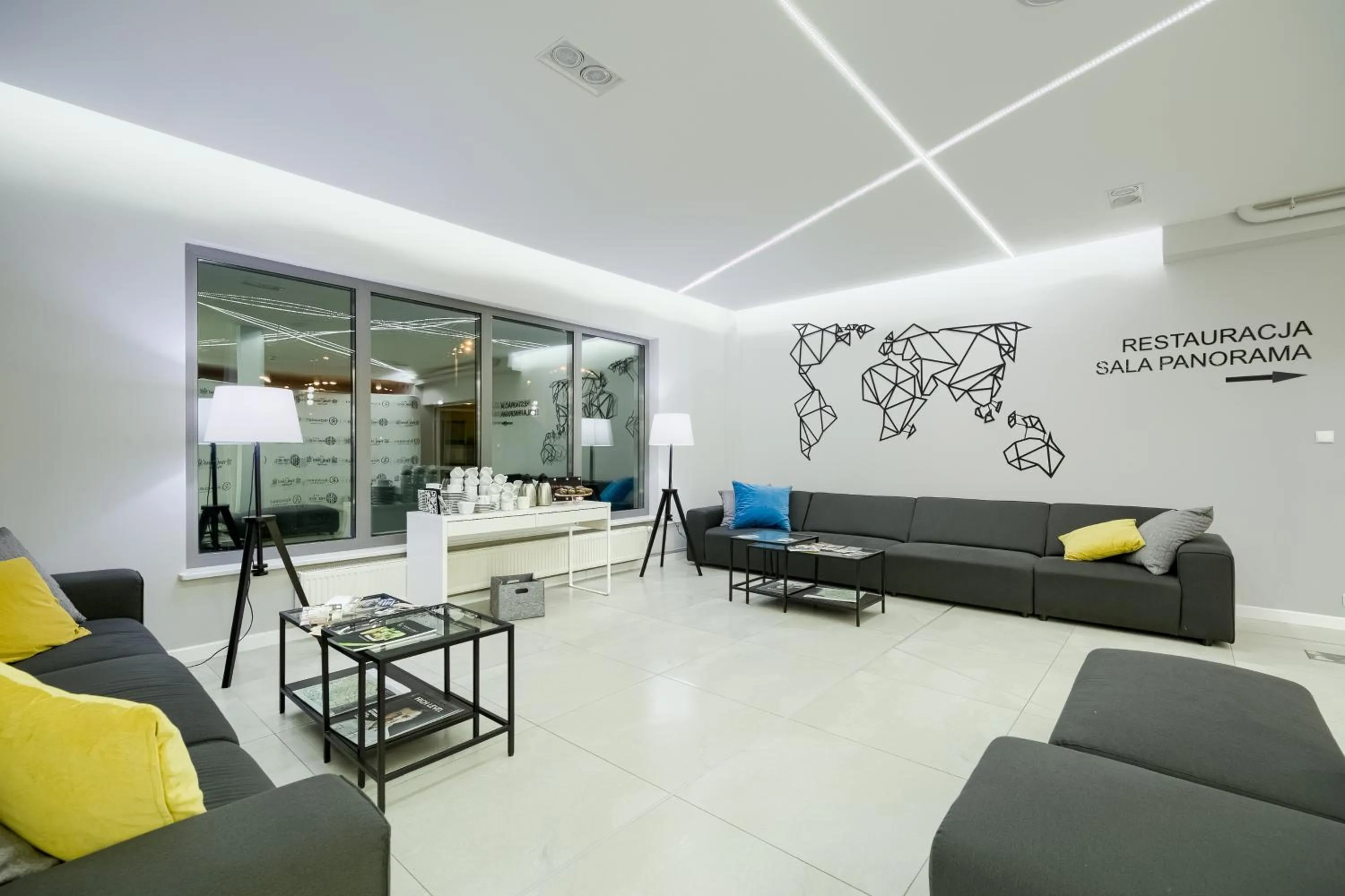 Seating area in Park Hotel Bydgoszcz