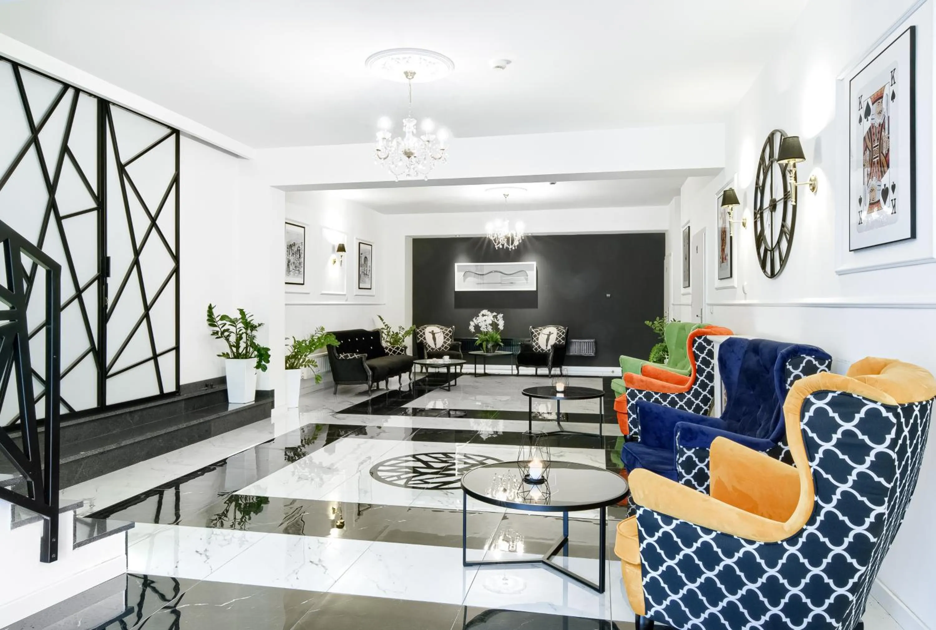 Seating area in Park Hotel Bydgoszcz