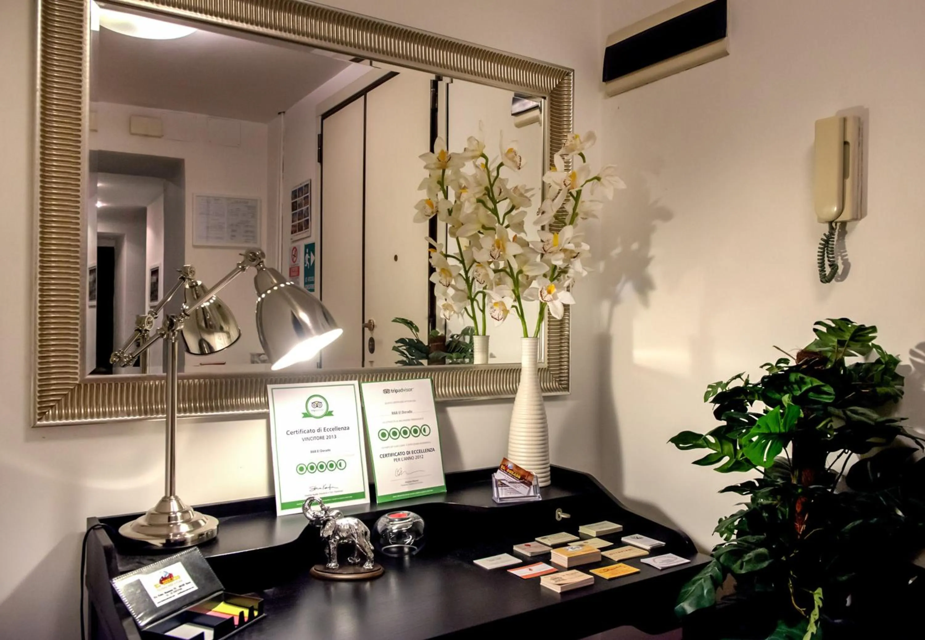 Lobby or reception in El Dorado Vatican