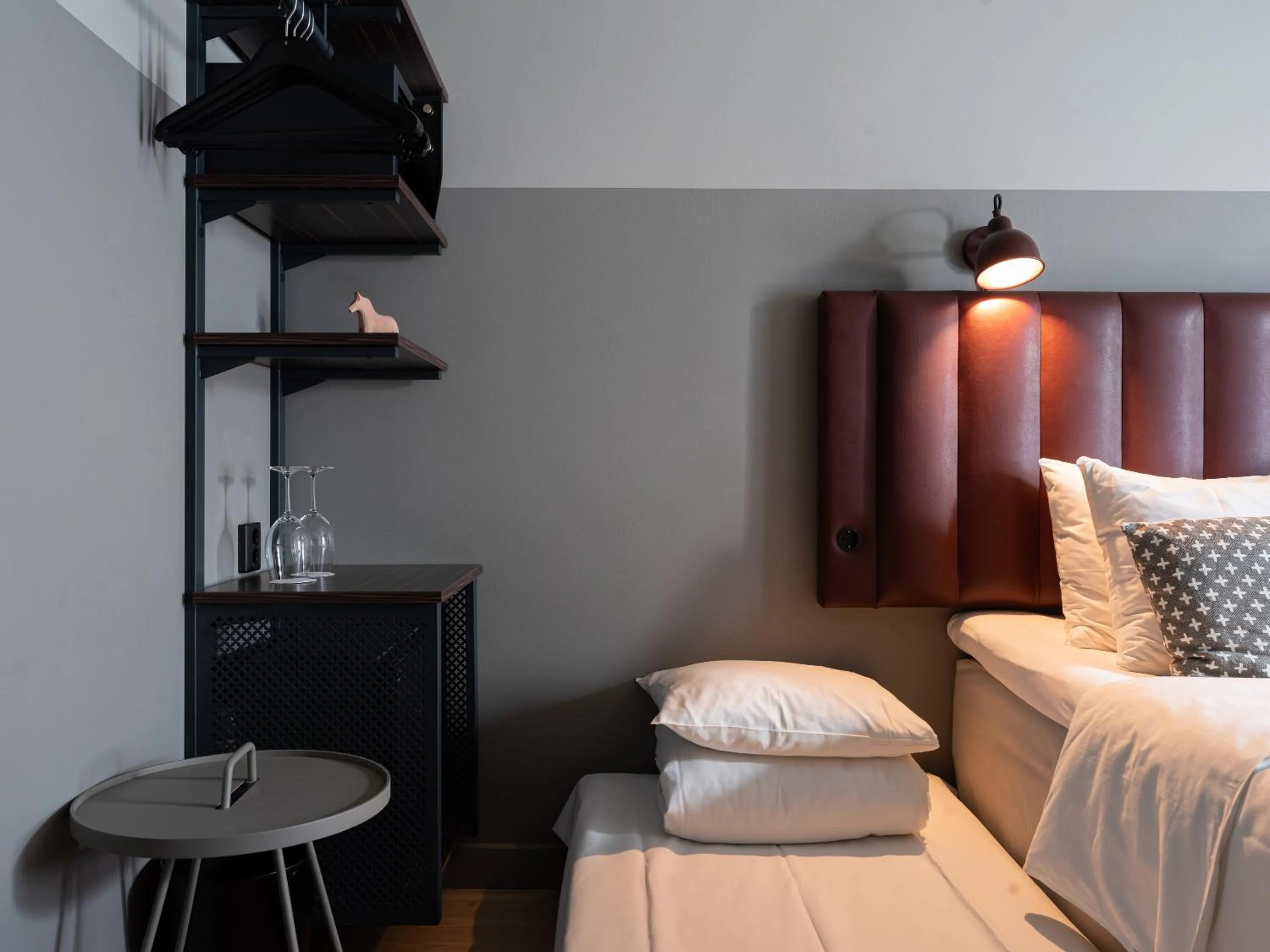 Bed in Elite City Hotel, Örebro