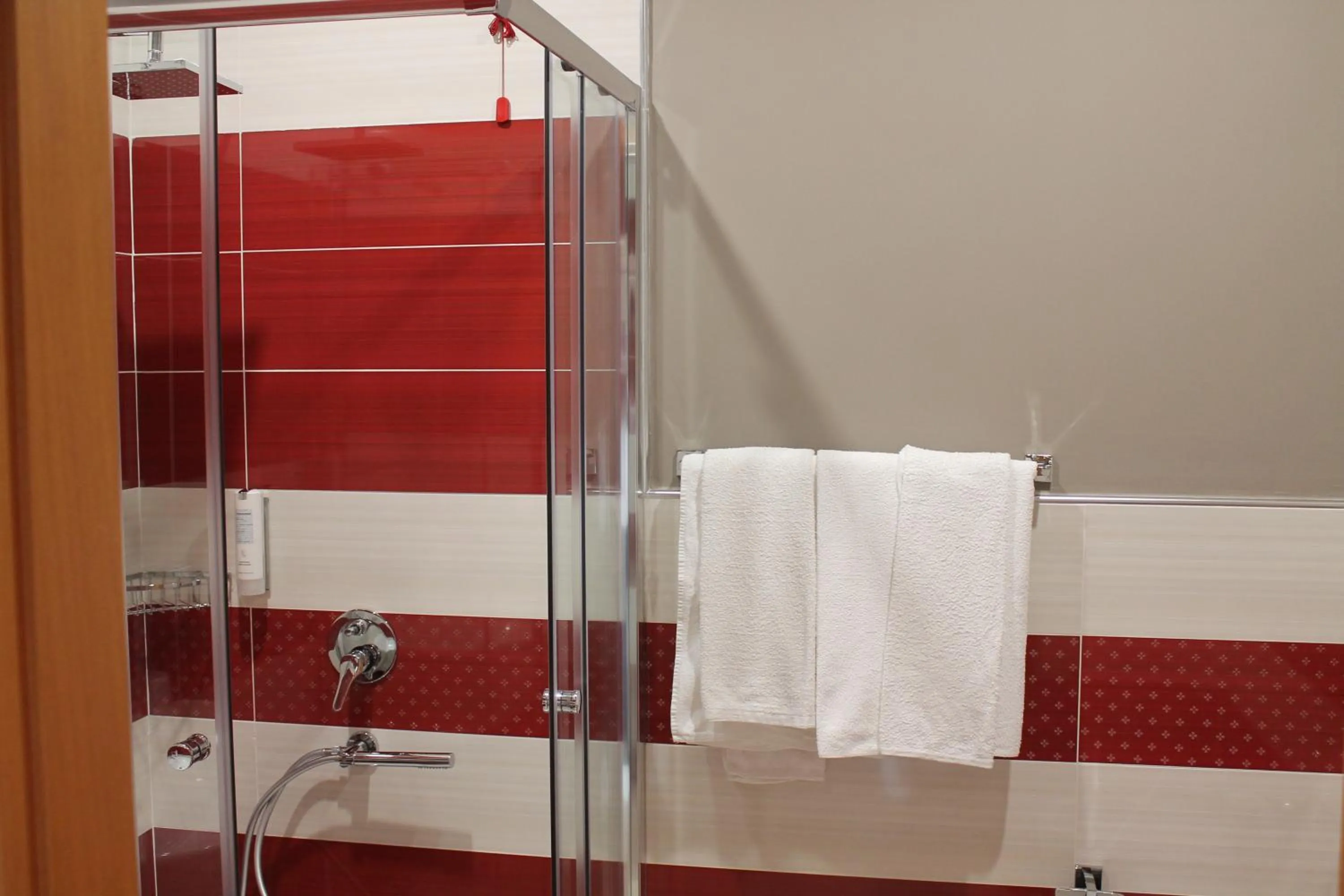 Shower in Hotel Mediterraneo